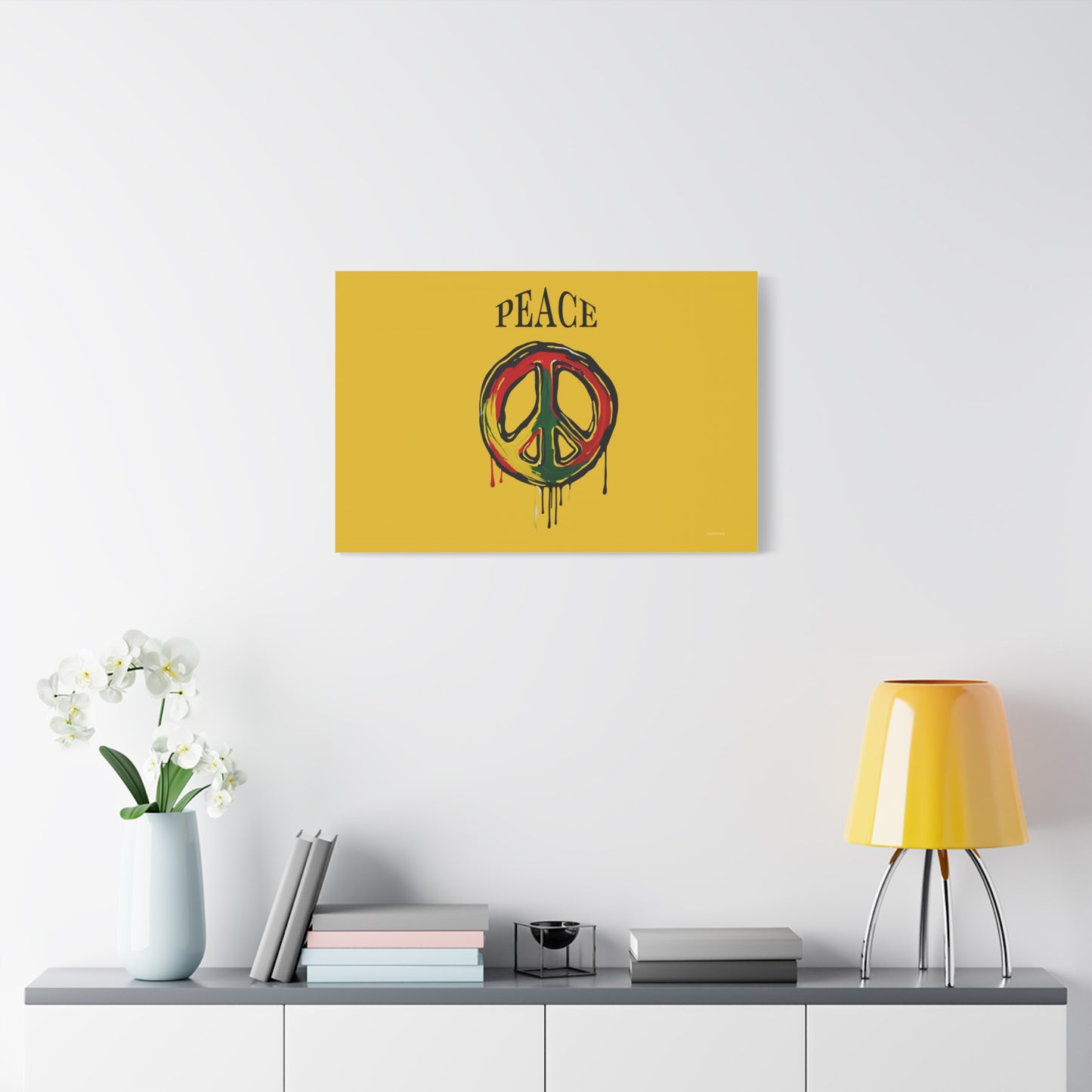 Rooted & Rising — Peace | Canvas Wall Art