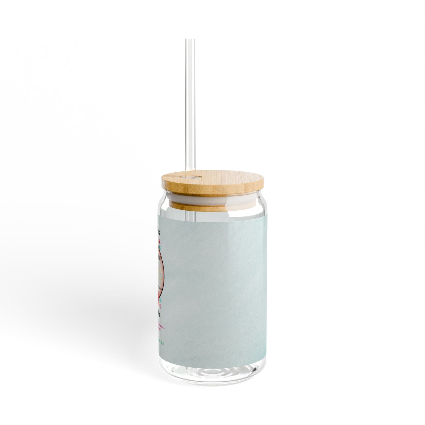 “Lend a Hand, Lift a Heart”- 16 oz Sipper Glass Vol. 1 | “Because kindness is contagious—and hydration helps.”