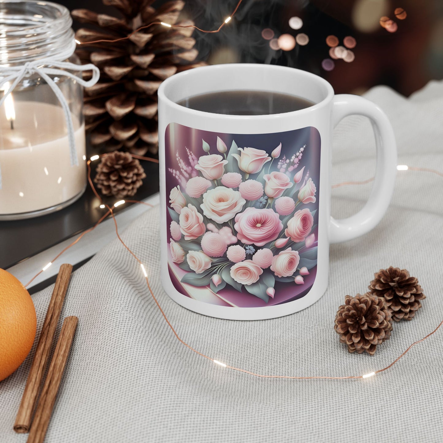 Floral Passion - Ceramic Mug