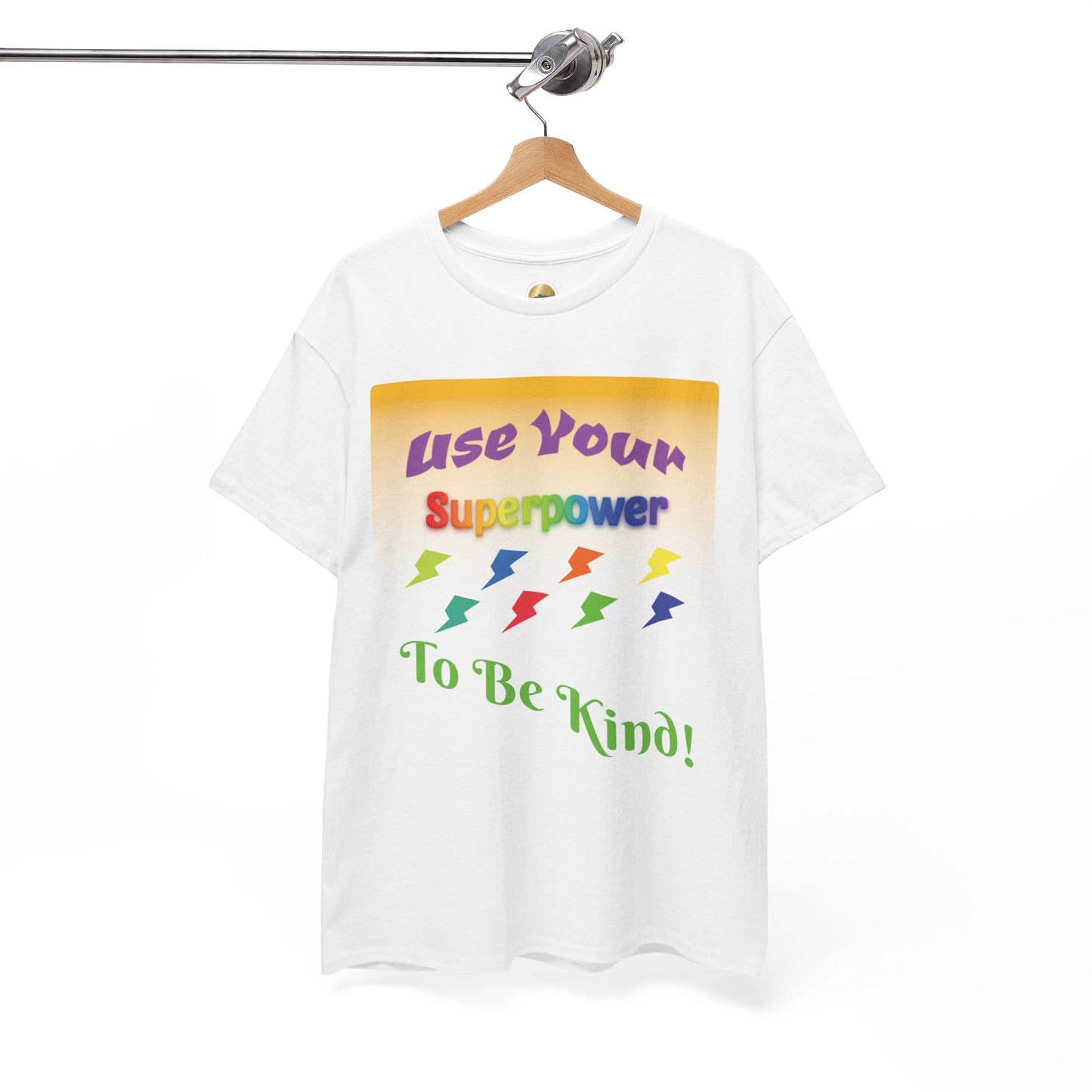 Use Your Superpower! - Heavy Cotton Tee