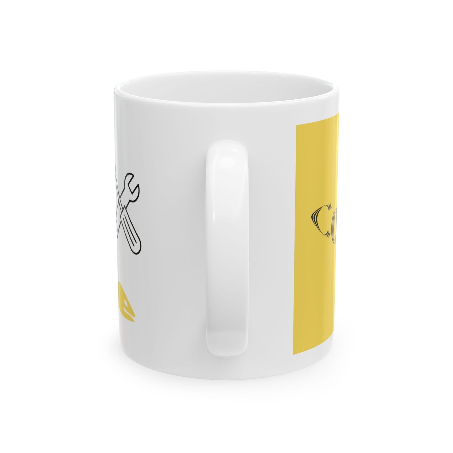 Fix Me (yellow) - Ceramic Mug