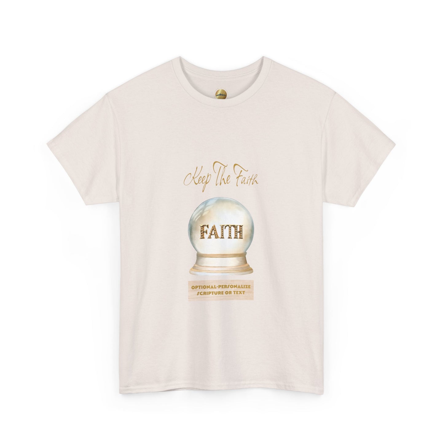 Keep The Faith - Inspirited Unisex Heavy Cotton Tee
