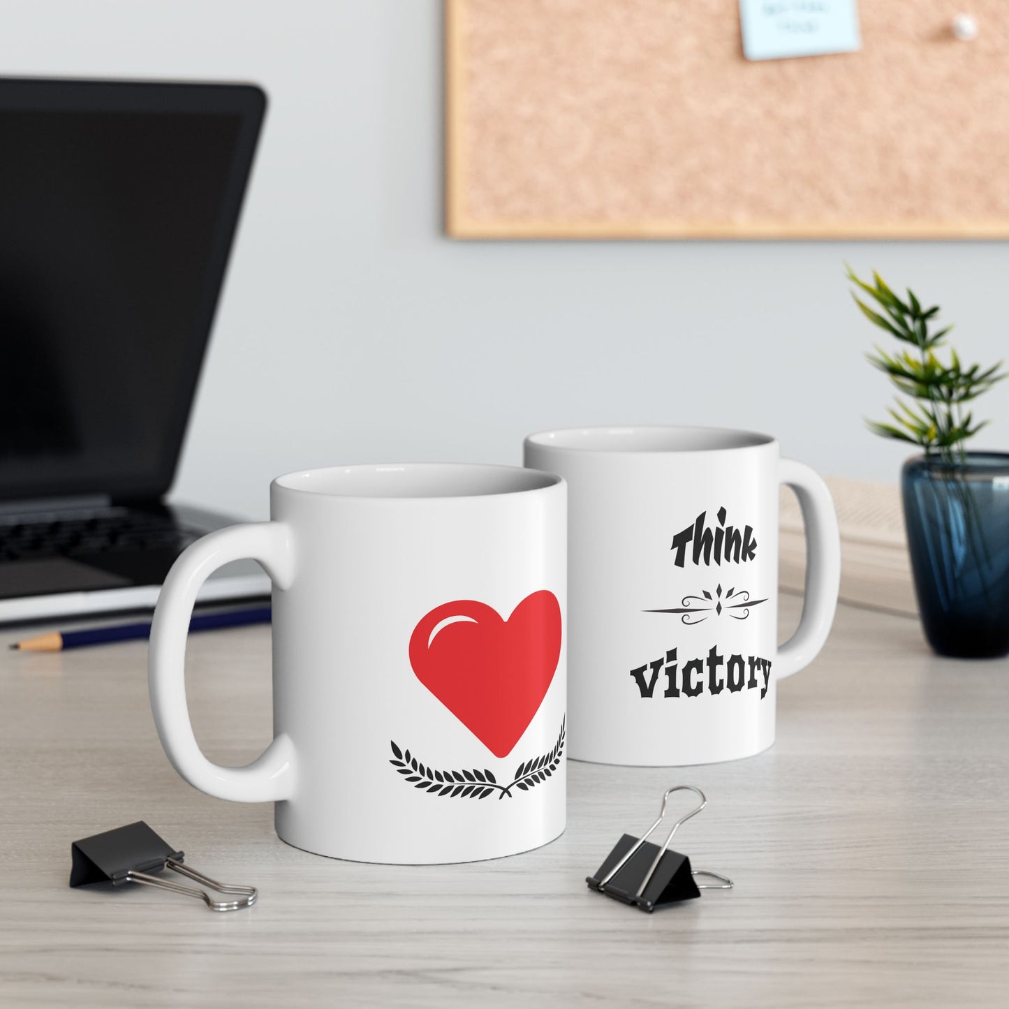 Think Victory - Ceramic Mug