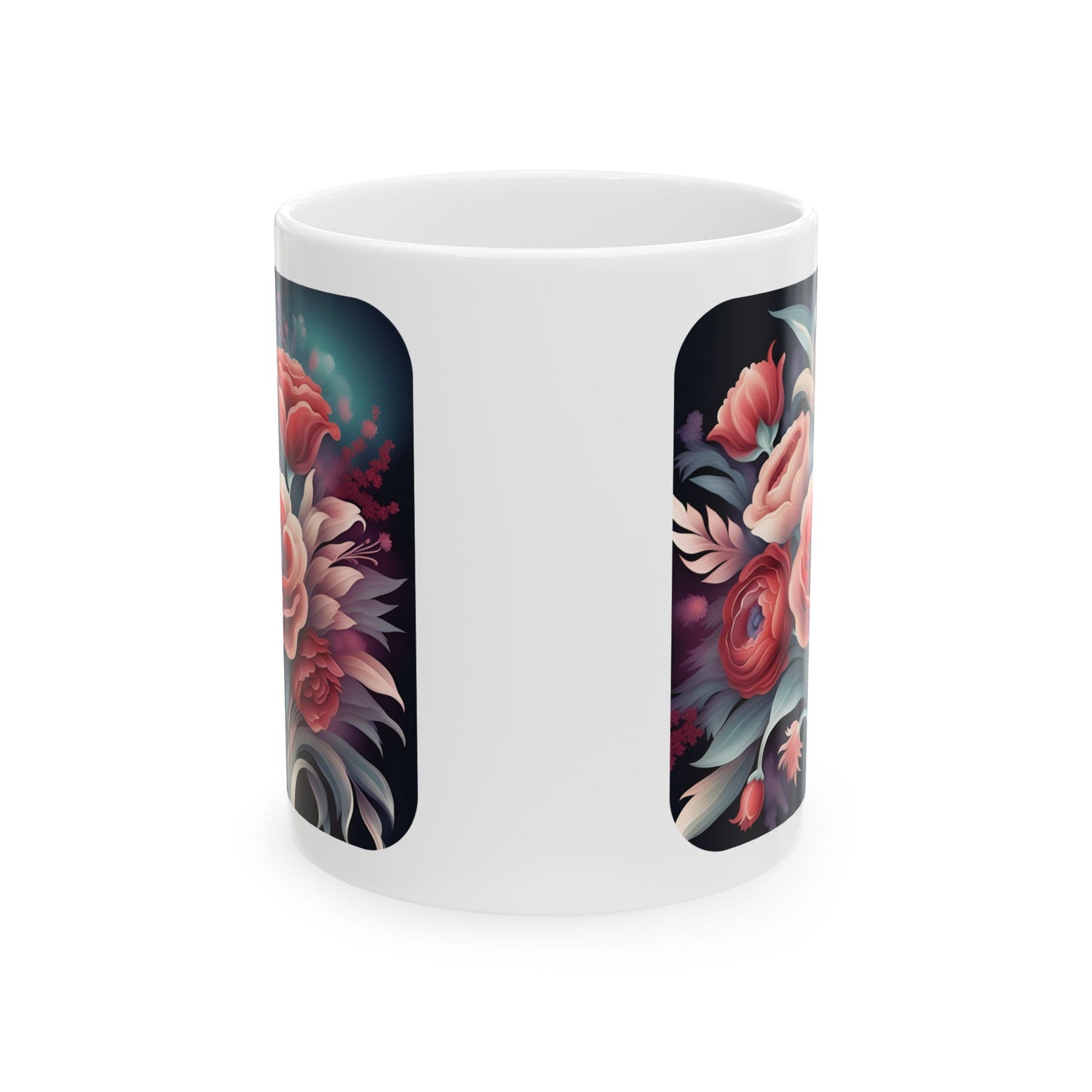 Floral Peace - Ceramic Mug