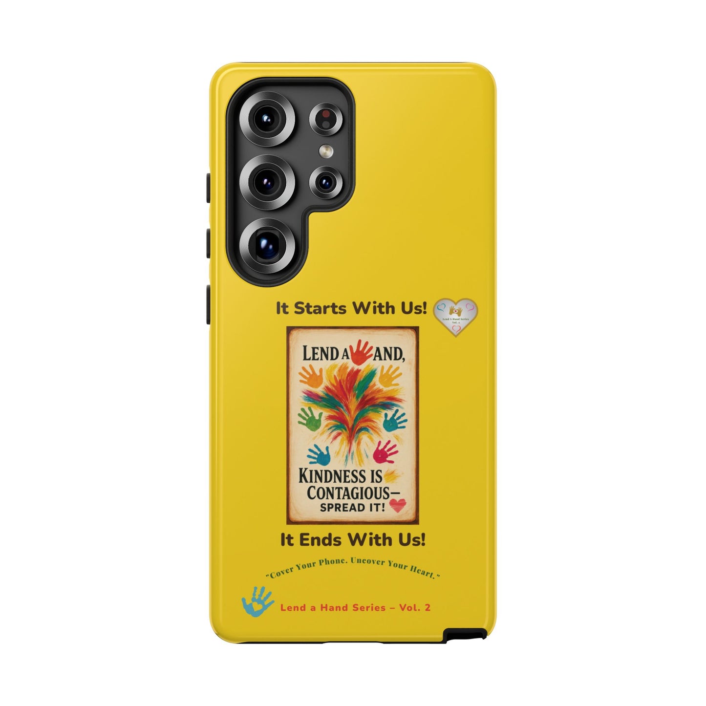 Lend a Hand, Lift a Heart – Phone Case Samsung Vol. 2 | "Cover Your Phone. Uncover Your Heart."