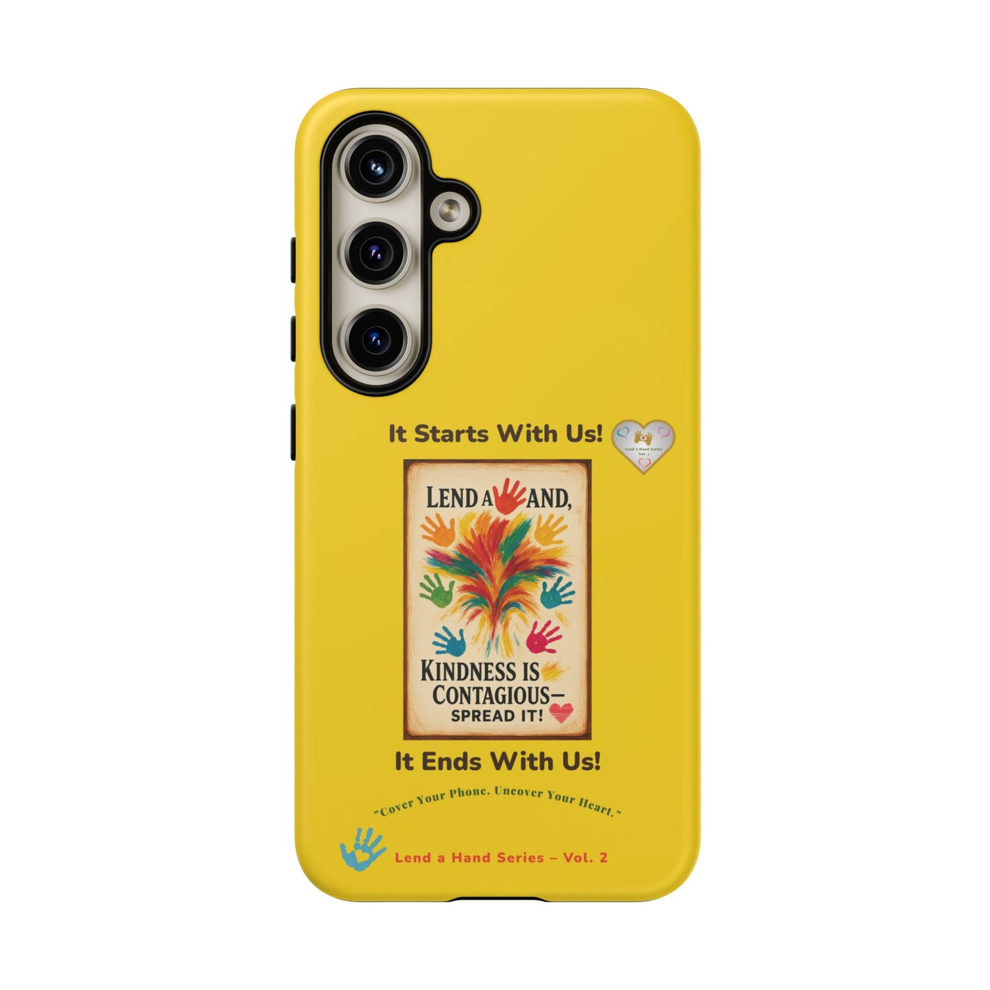 Lend a Hand, Lift a Heart – Phone Case Samsung Vol. 2 | "Cover Your Phone. Uncover Your Heart."