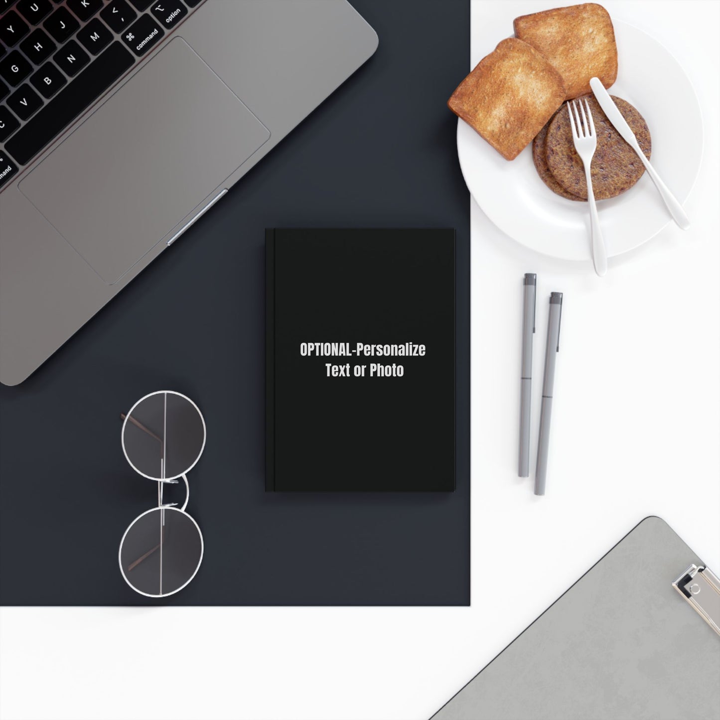 Make-It-Your Own (black) | Personalized Hard Backed Journal