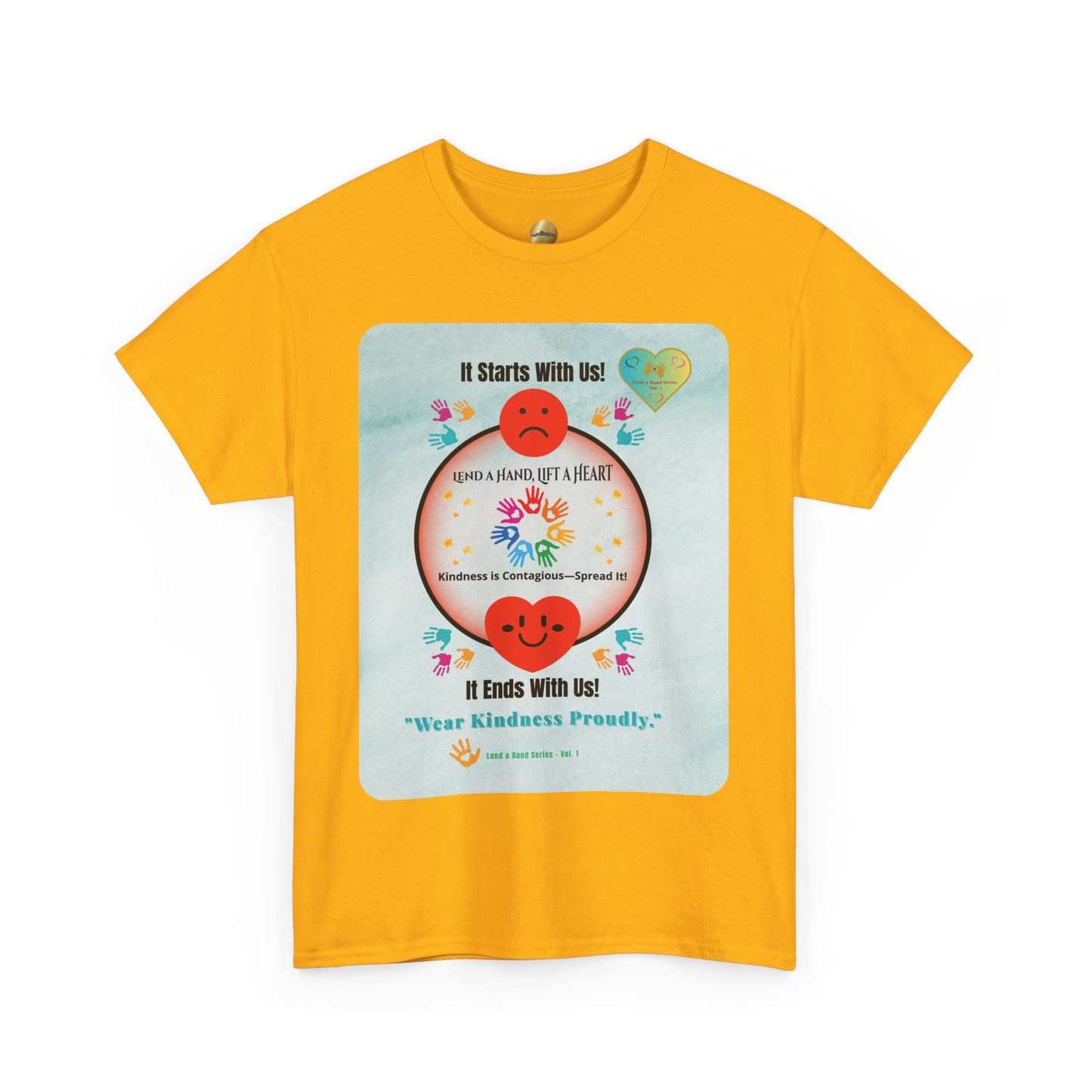 Lend a Hand, Lift a Heart - T-Shirt | "Wear Kindness Proudly."