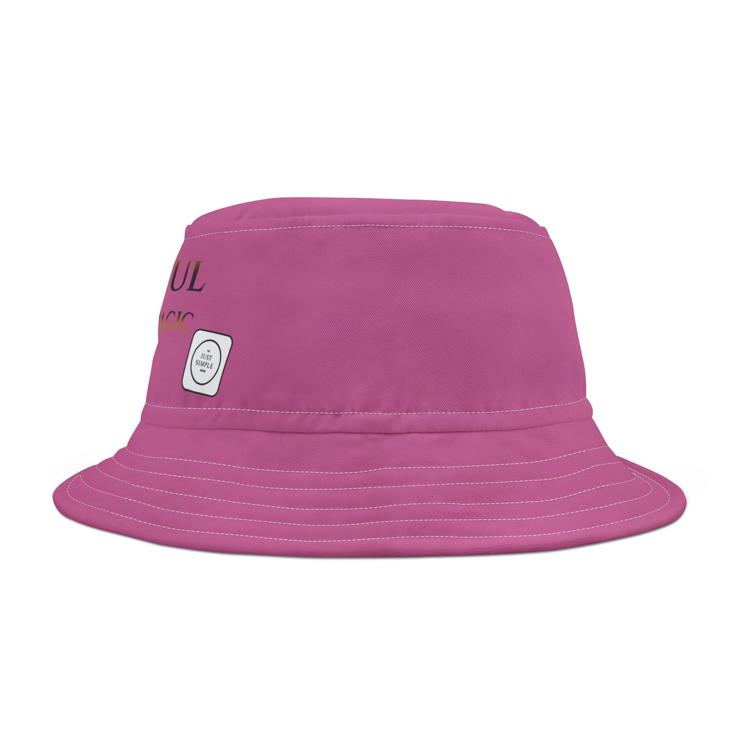 Grateful, Own Your Magic - Unisex Bucket Hat (pink) | The Just Simple Series