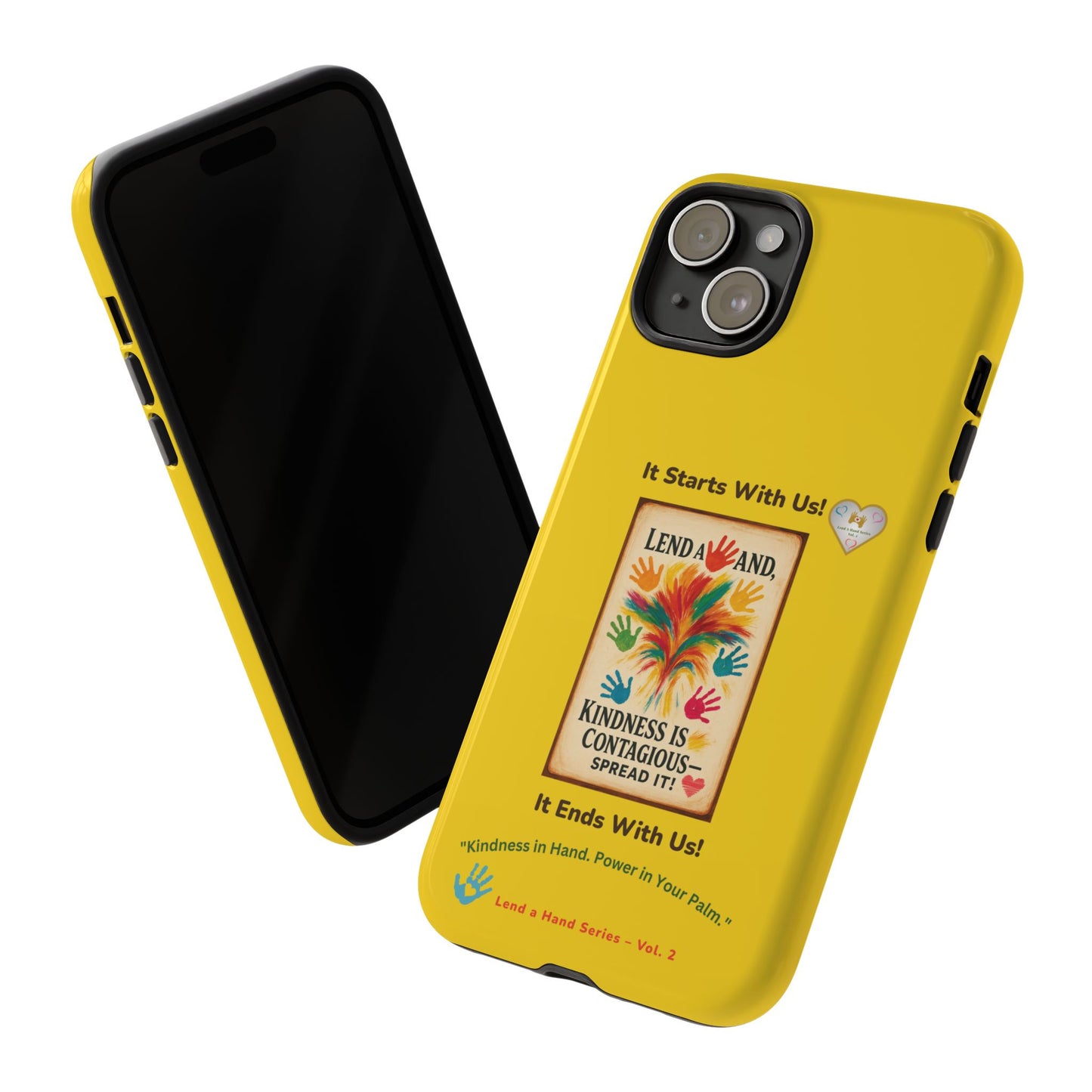 Lend a Hand, Lift a Heart - Phone Case iPhone Vol. 2 | "Kindness in Hand. Power in Your Palm."