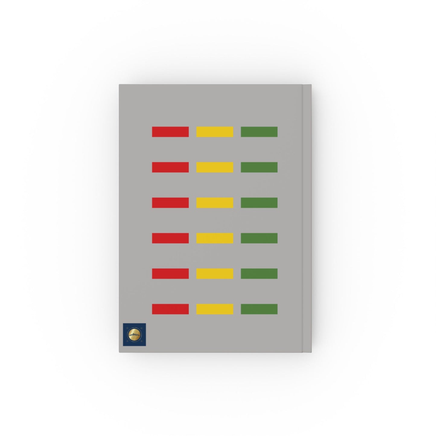 Peace & Love (light grey) | Personalized Hard Backed Journal