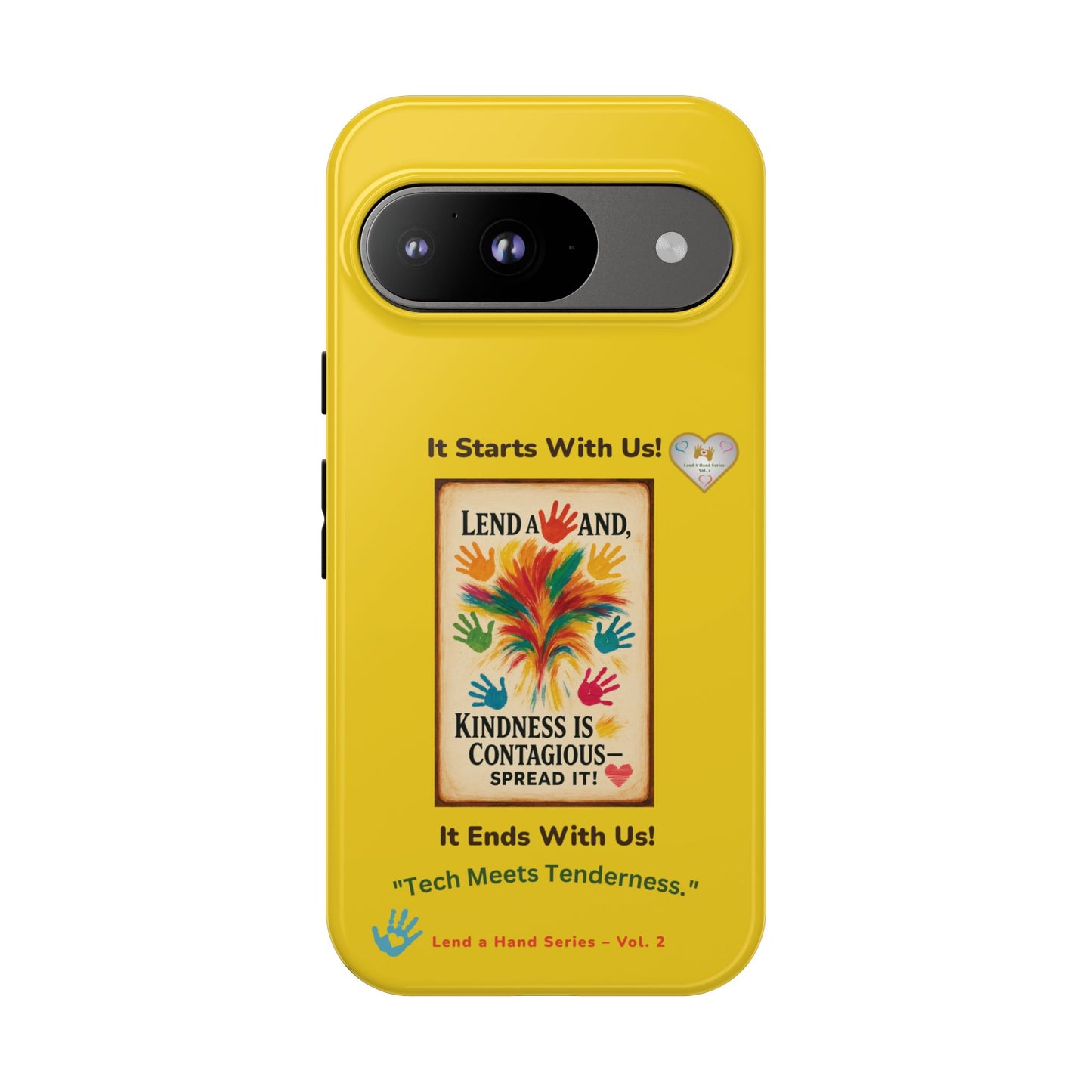 Lend a Hand, Lift a Heart - Phone Case Google Pixel Vol. 2 | "Tech Meets Tenderness."