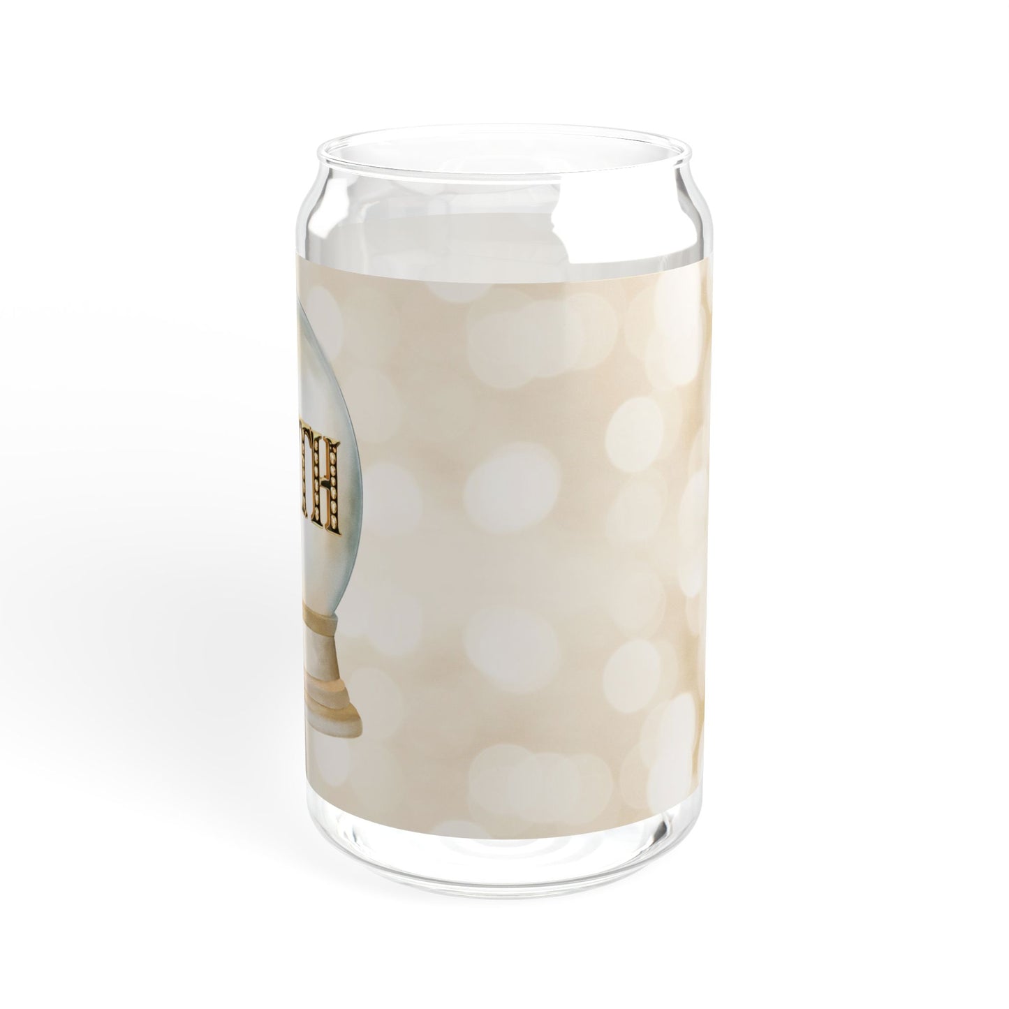 Faith Crystal Ball - Sipper Glass, 16oz