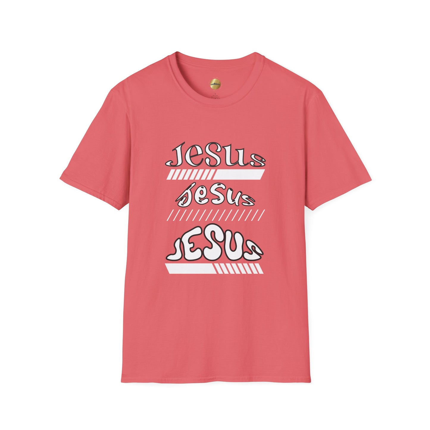 Jesus, Jesus, Jesus - 100% Cotton, Lightweight Fabric, Classic Fit, Crew Neckline