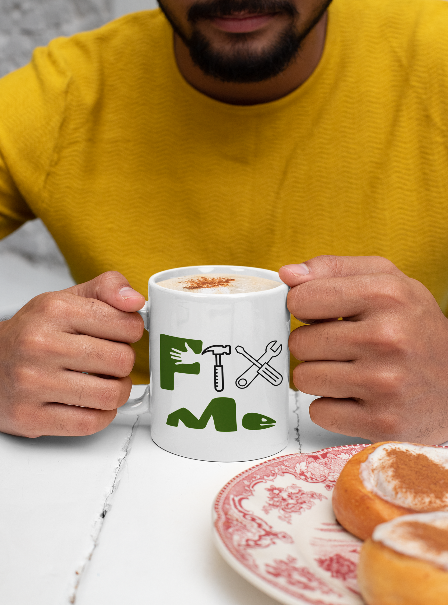 Fix Me (green) - Ceramic Mug