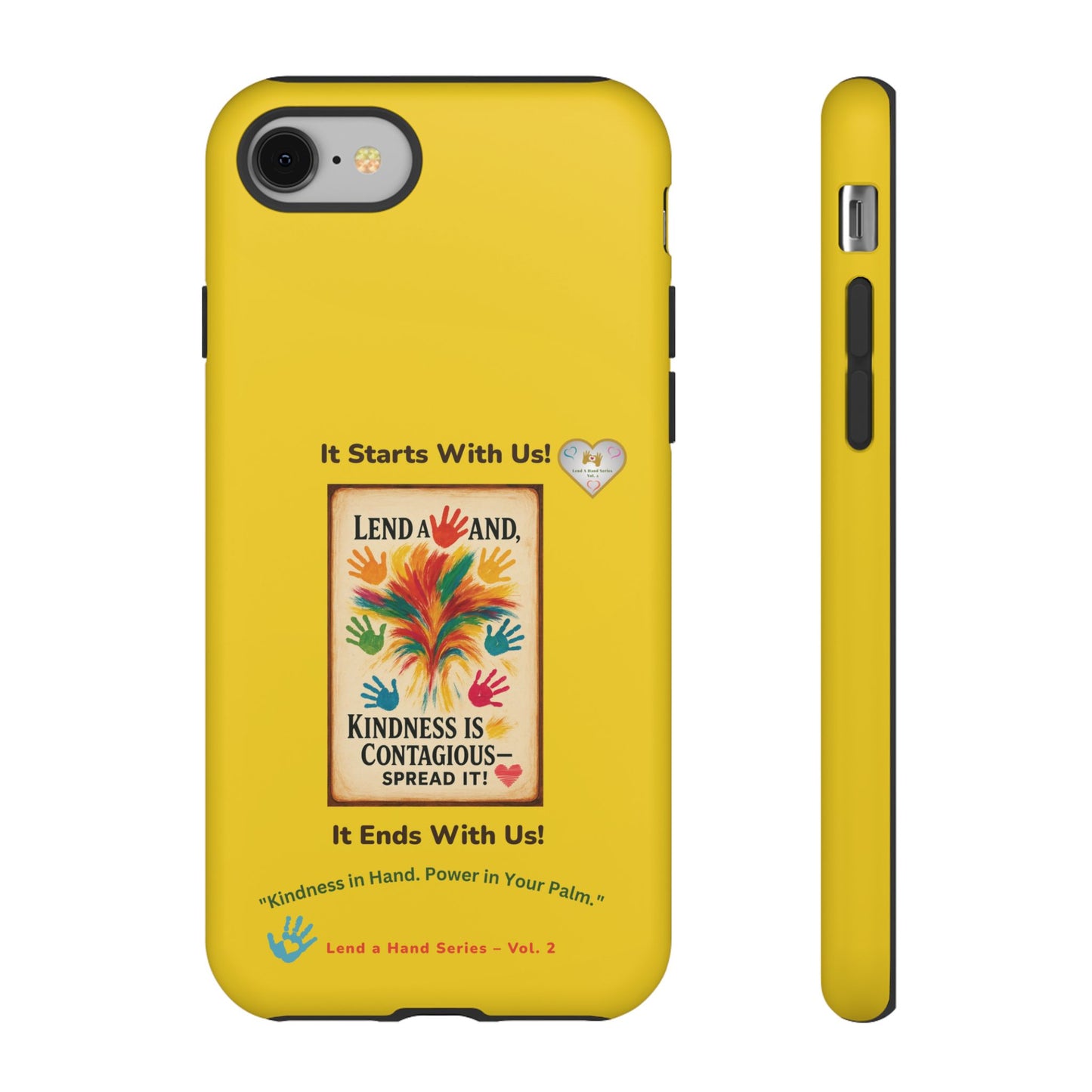 Lend a Hand, Lift a Heart - Phone Case iPhone Vol. 2 | "Kindness in Hand. Power in Your Palm."