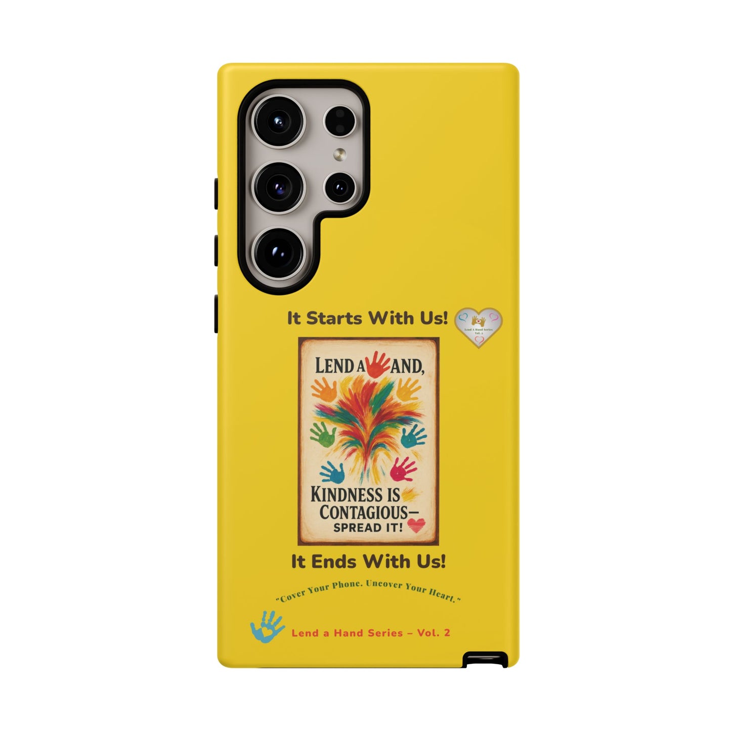 Lend a Hand, Lift a Heart – Phone Case Samsung Vol. 2 | "Cover Your Phone. Uncover Your Heart."
