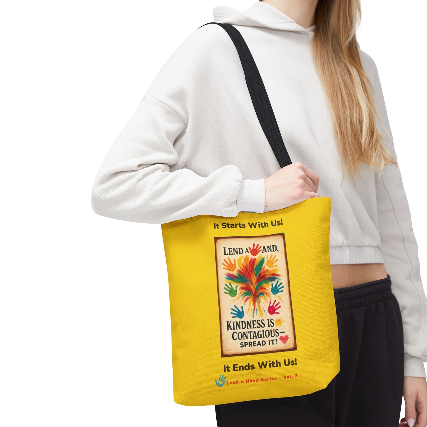 Lend a Hand, Lift a Heart - Tote Vol. 2 | "Tote Kindness. Carry Love."