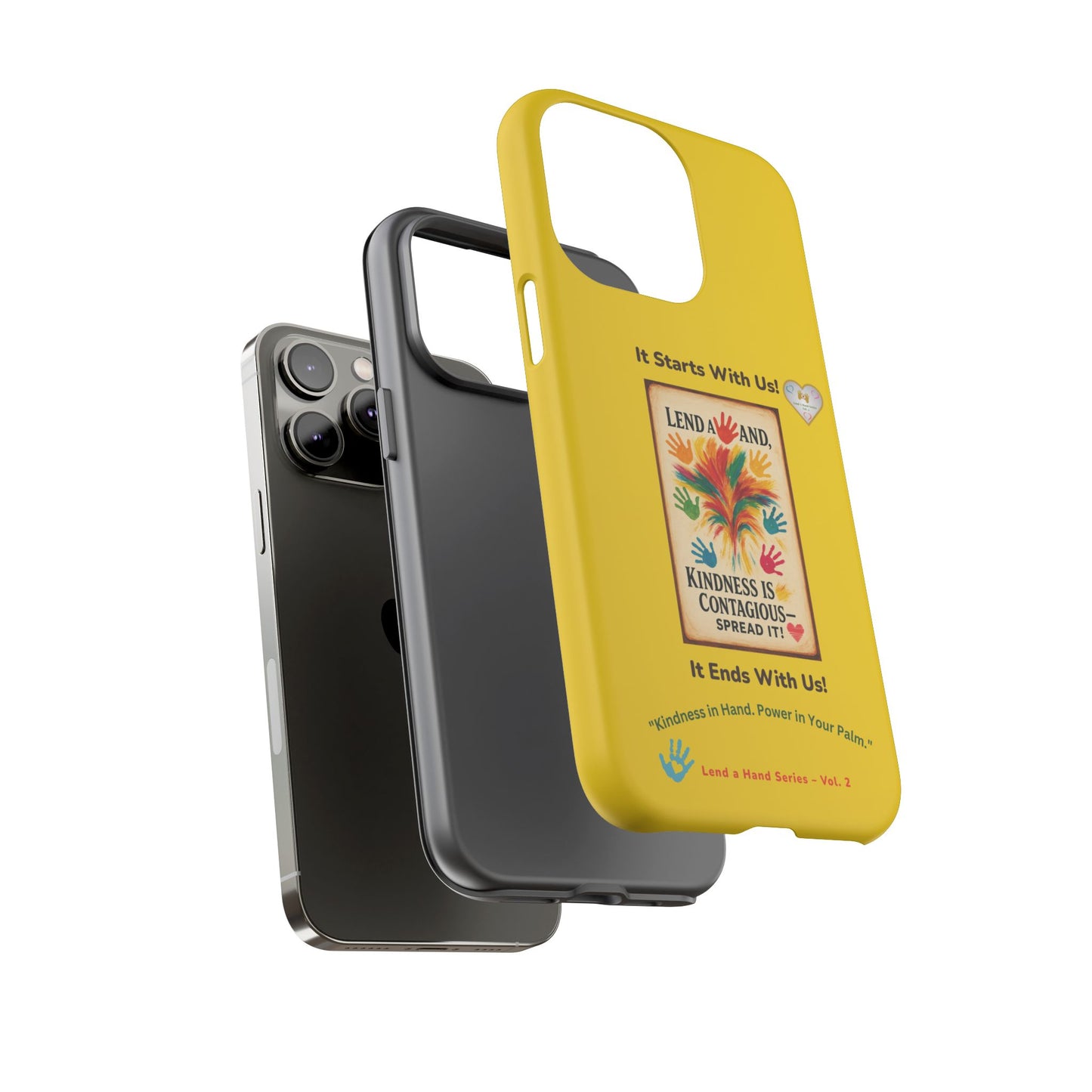 Lend a Hand, Lift a Heart - Phone Case iPhone Vol. 2 | "Kindness in Hand. Power in Your Palm."