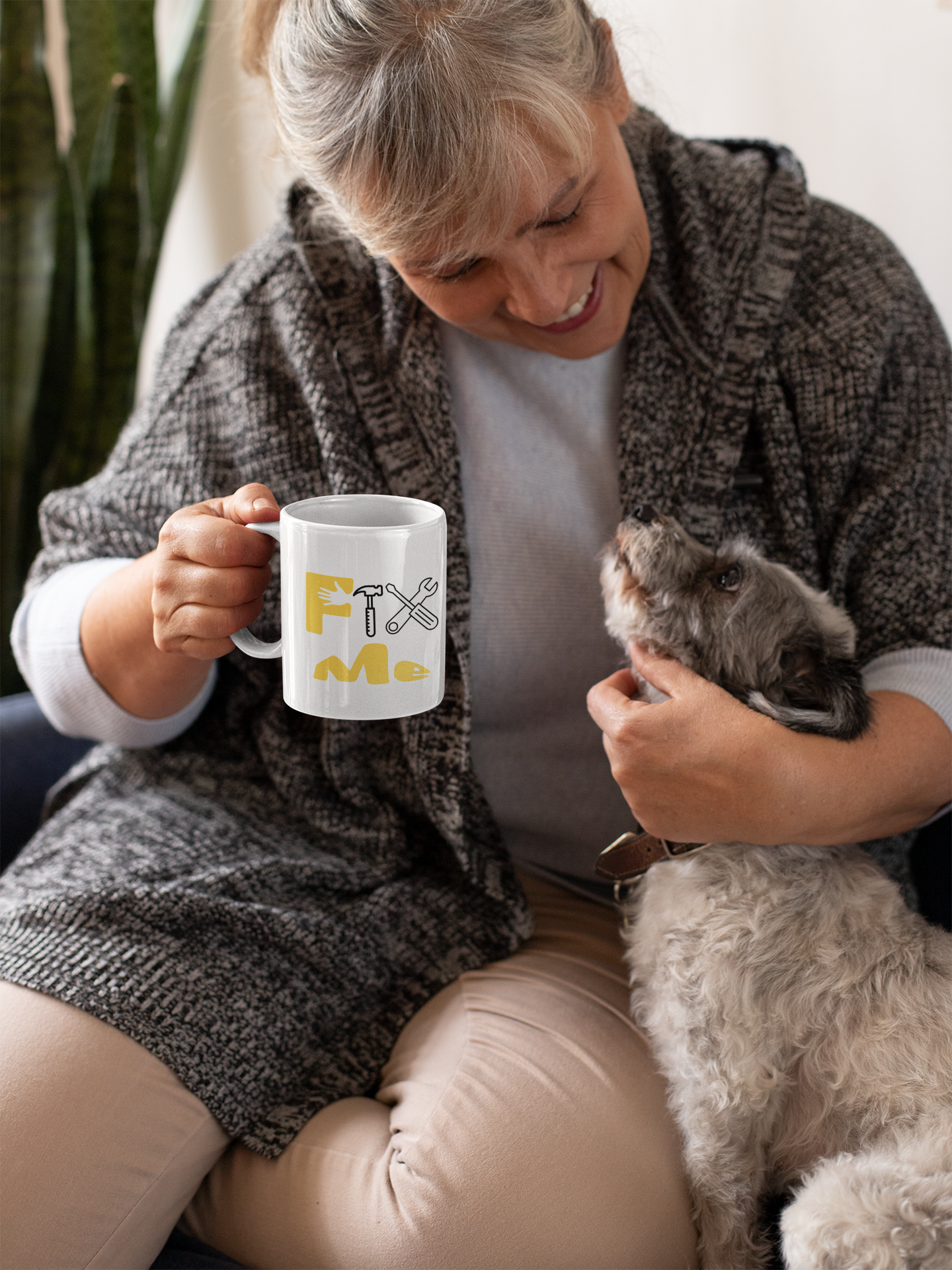 Fix Me (yellow) - Ceramic Mug