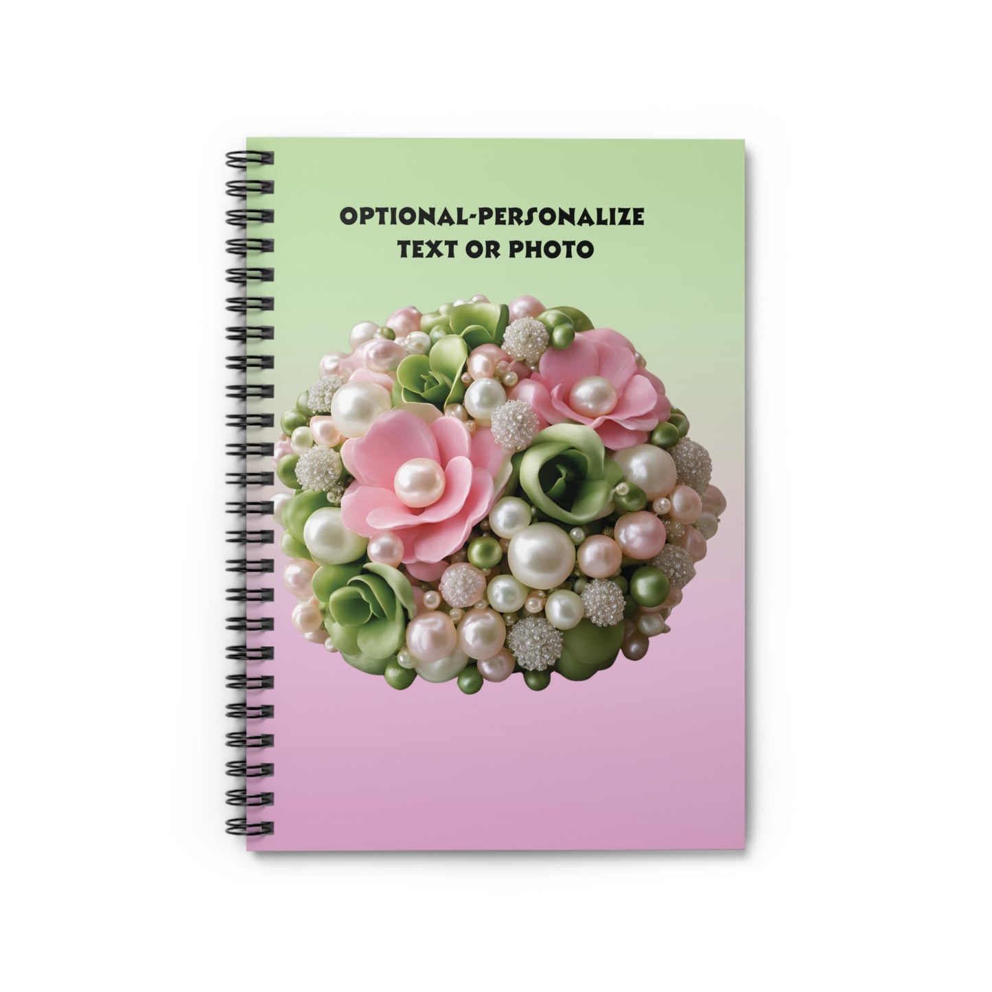 Perlie - Personalized Spiral Notebook