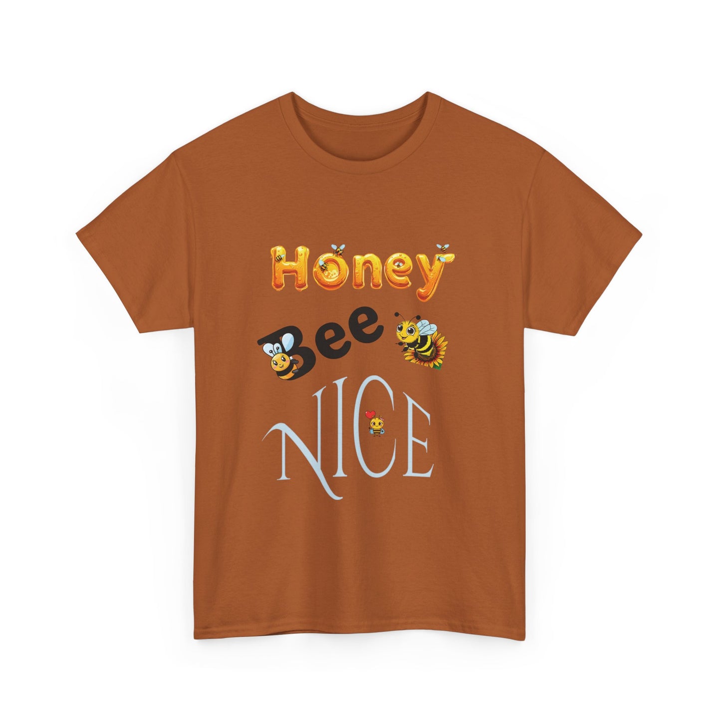 Honey Bee Nice - Heavy Cotton Tee