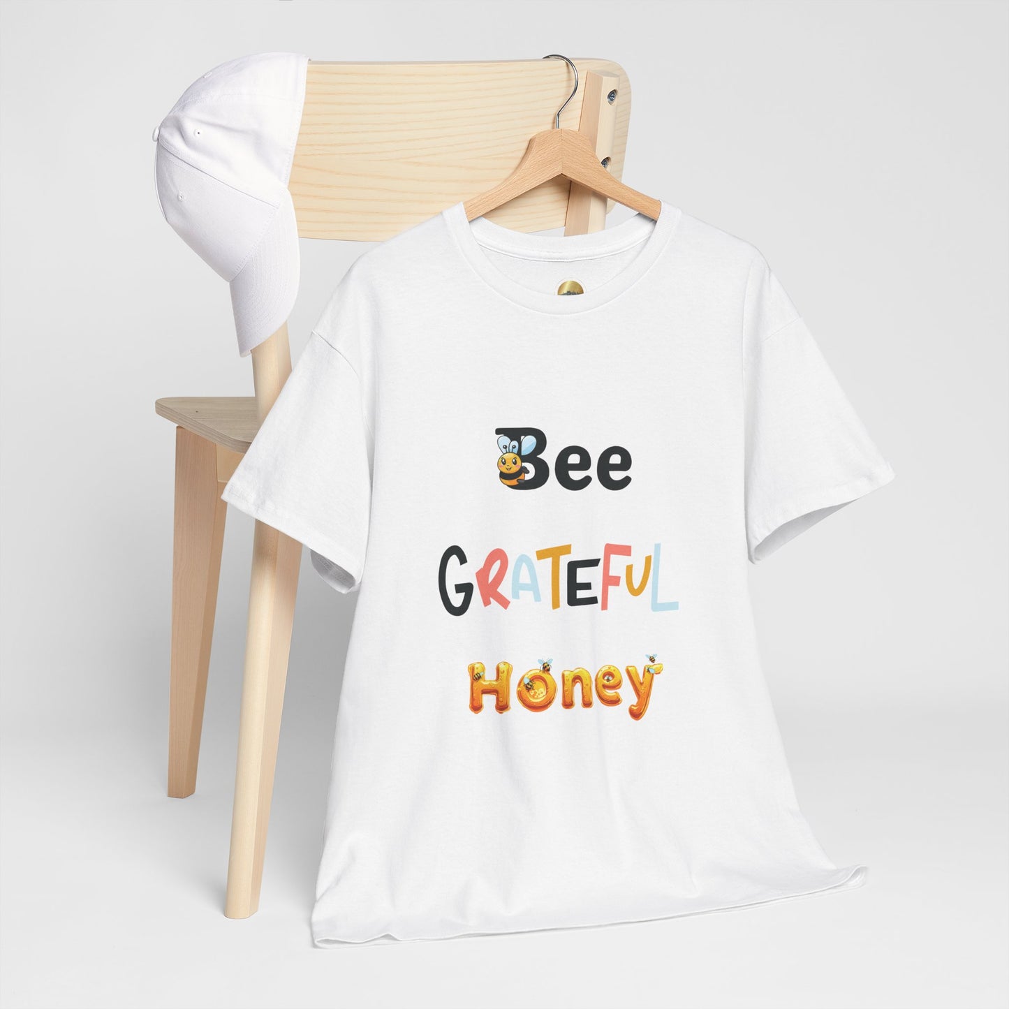 Bee Grateful Honey - Heavy Cotton Tee