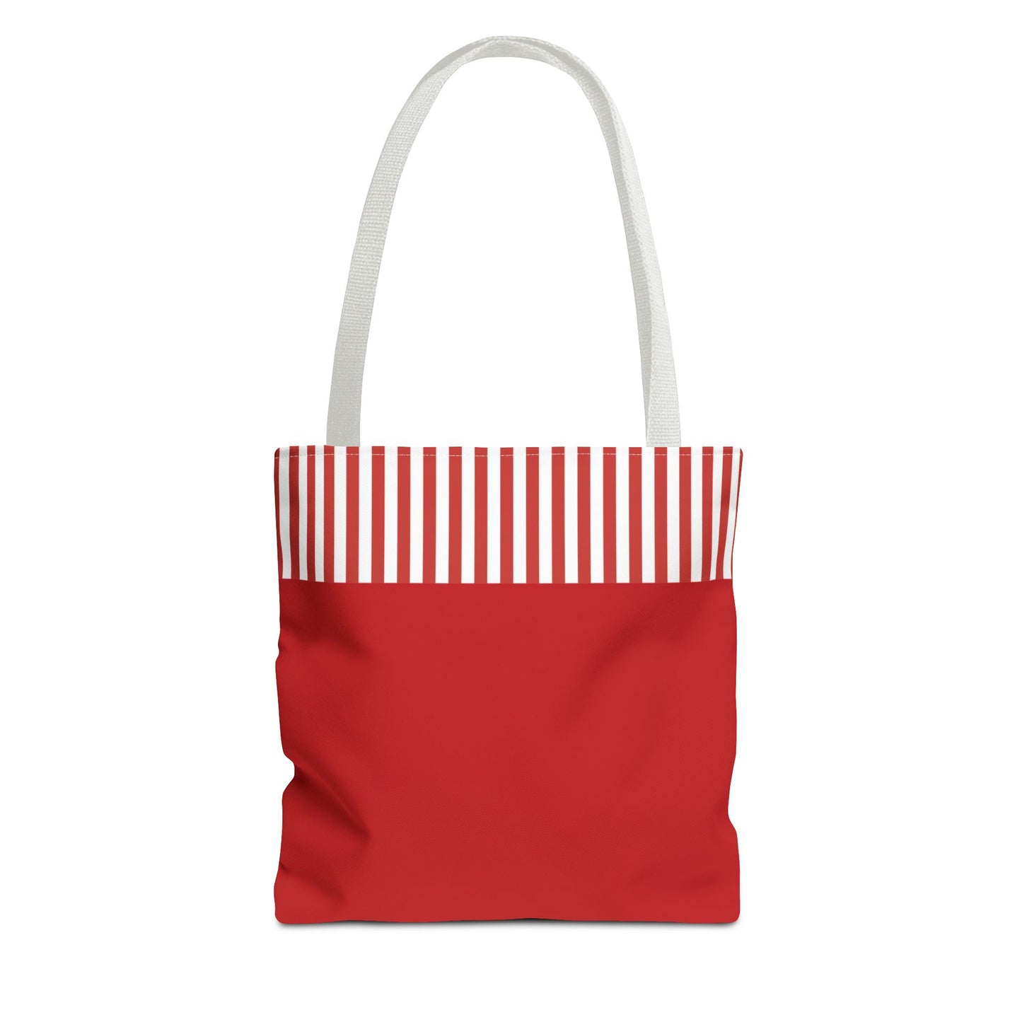 La Strie (red & white) - Tote Bag - Stylish Beach Vibes for Every Occasion!