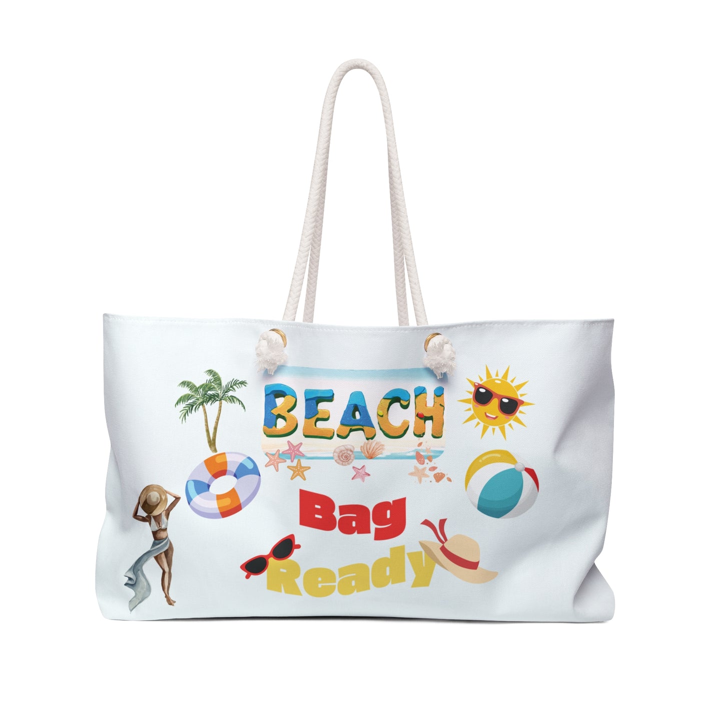 Beach Bag Ready - Weekender Bag for Travel & Special Occasions