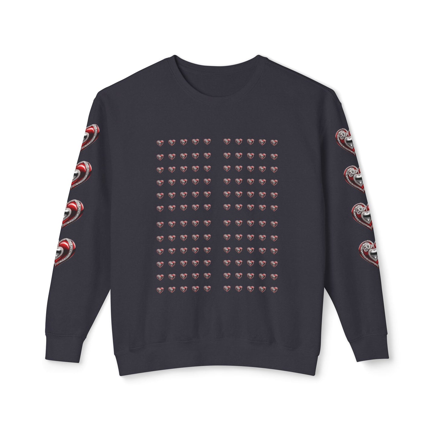 Heart Beat - Lightweight Crewneck Sweatshirt