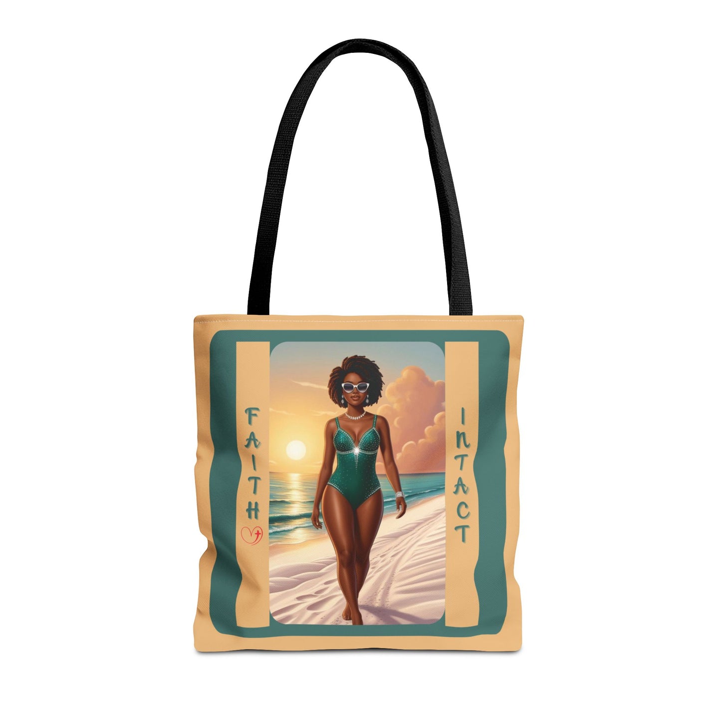 Faith Intact - Tote Bag - Stylish Beach Vibes for Every Occasion!