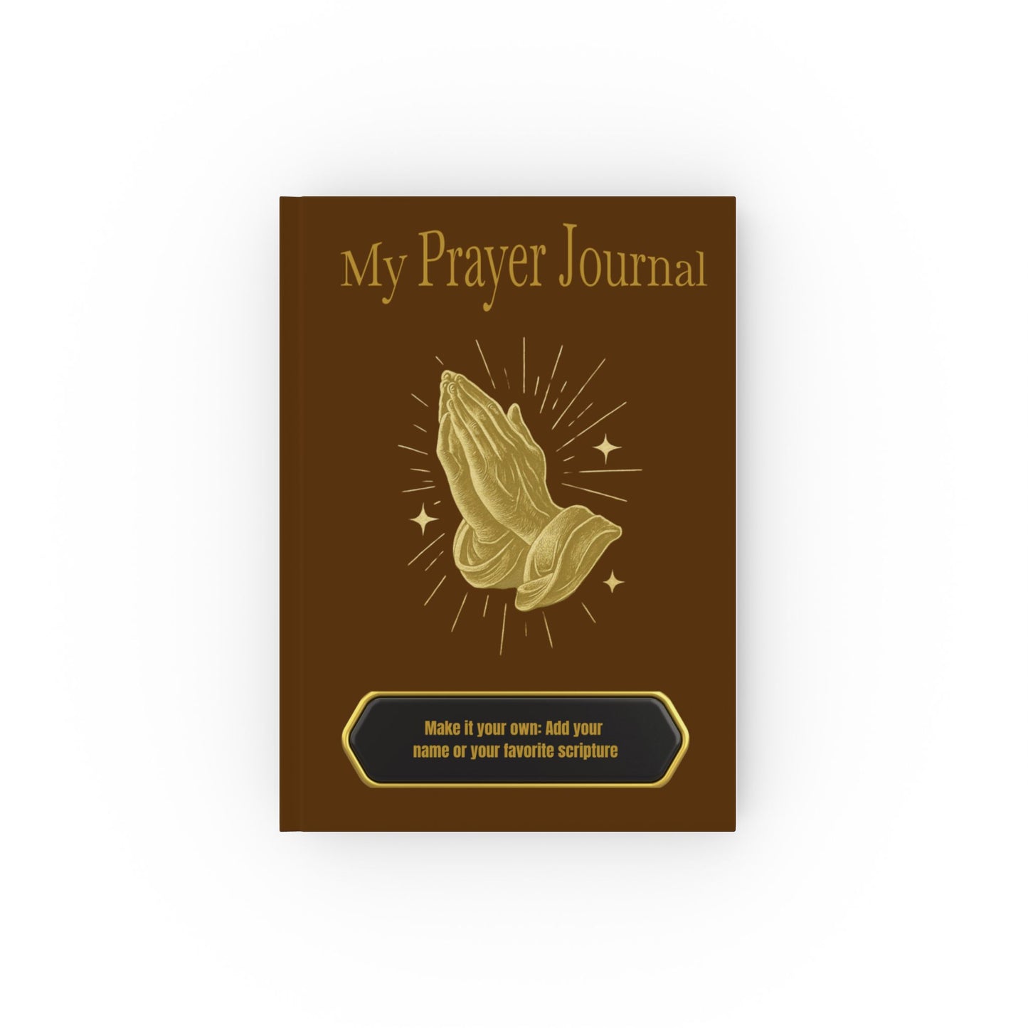 My Prayer Journal (brown) | Inspirational Journal