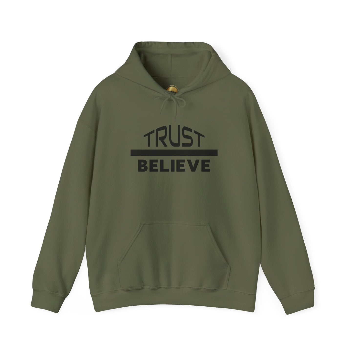 Trust-Believe (black letters) - Unisex Heavy Blend Hoodie