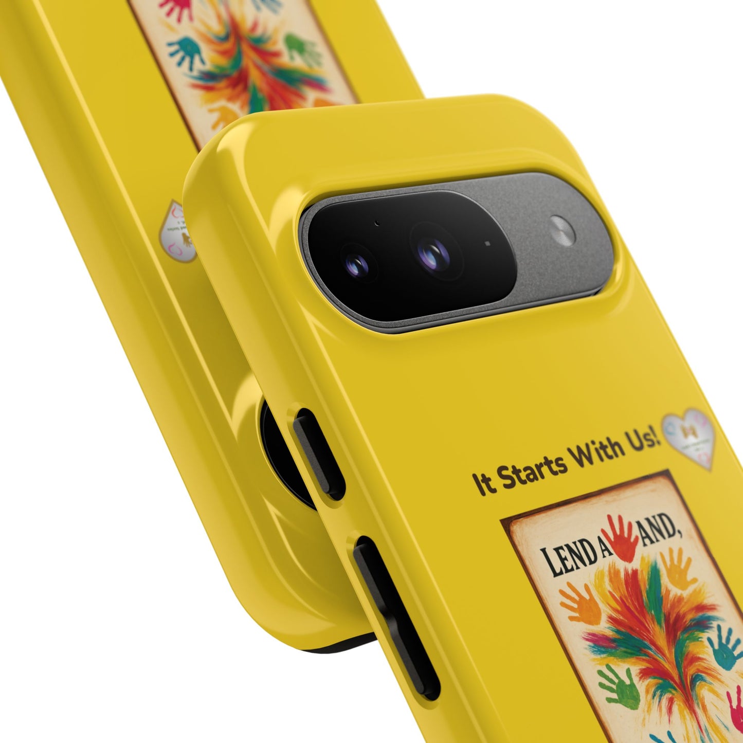 Lend a Hand, Lift a Heart - Phone Case Google Pixel Vol. 2 | "Tech Meets Tenderness."