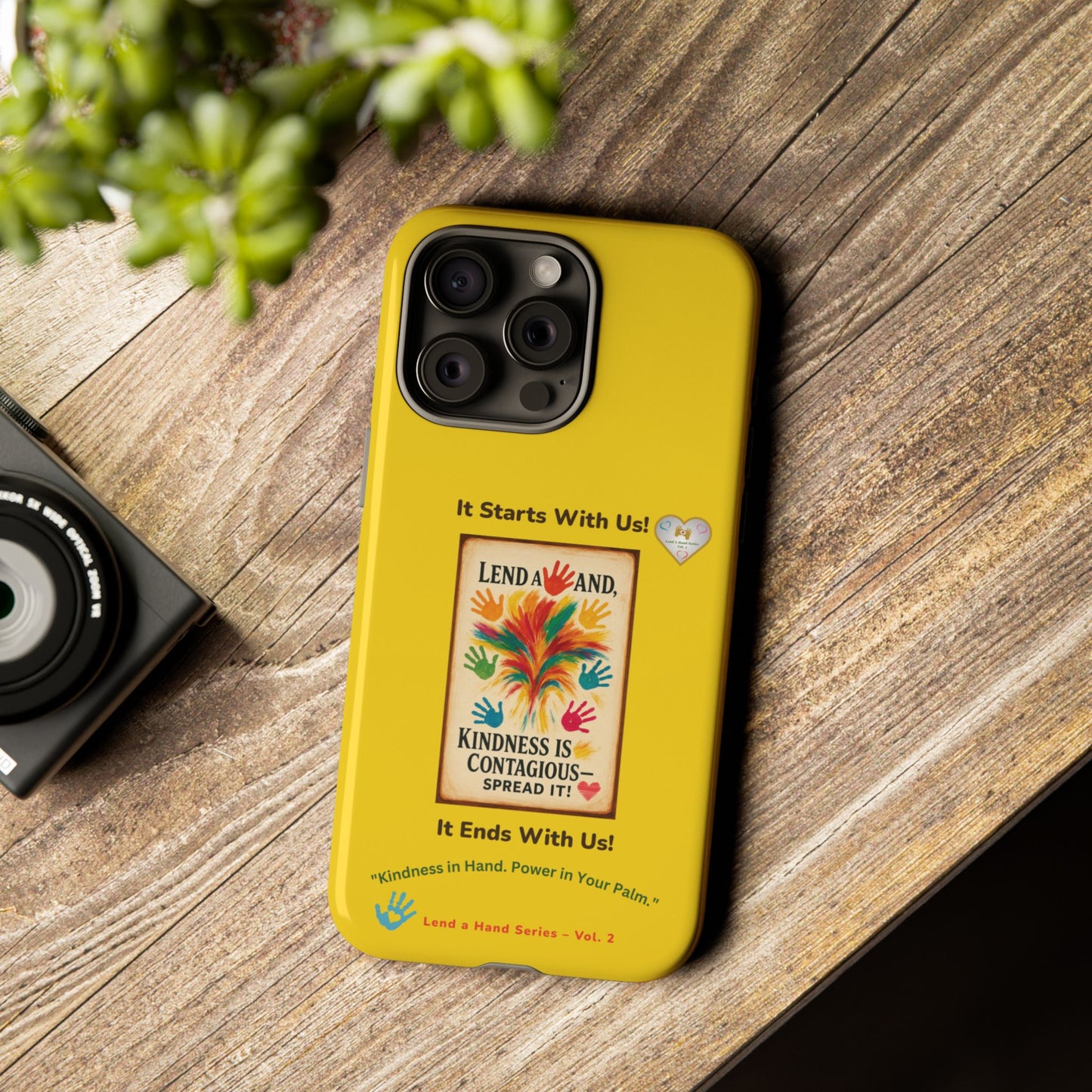 Lend a Hand, Lift a Heart - Phone Case iPhone Vol. 2 | "Kindness in Hand. Power in Your Palm."
