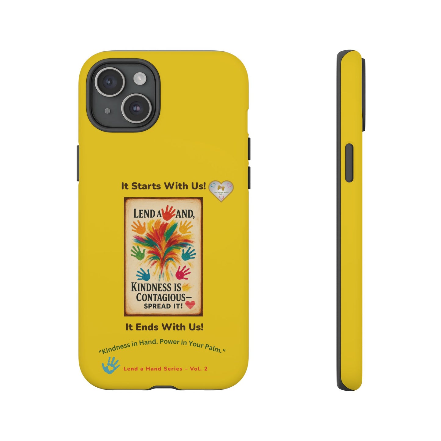 Lend a Hand, Lift a Heart - Phone Case iPhone Vol. 2 | "Kindness in Hand. Power in Your Palm."