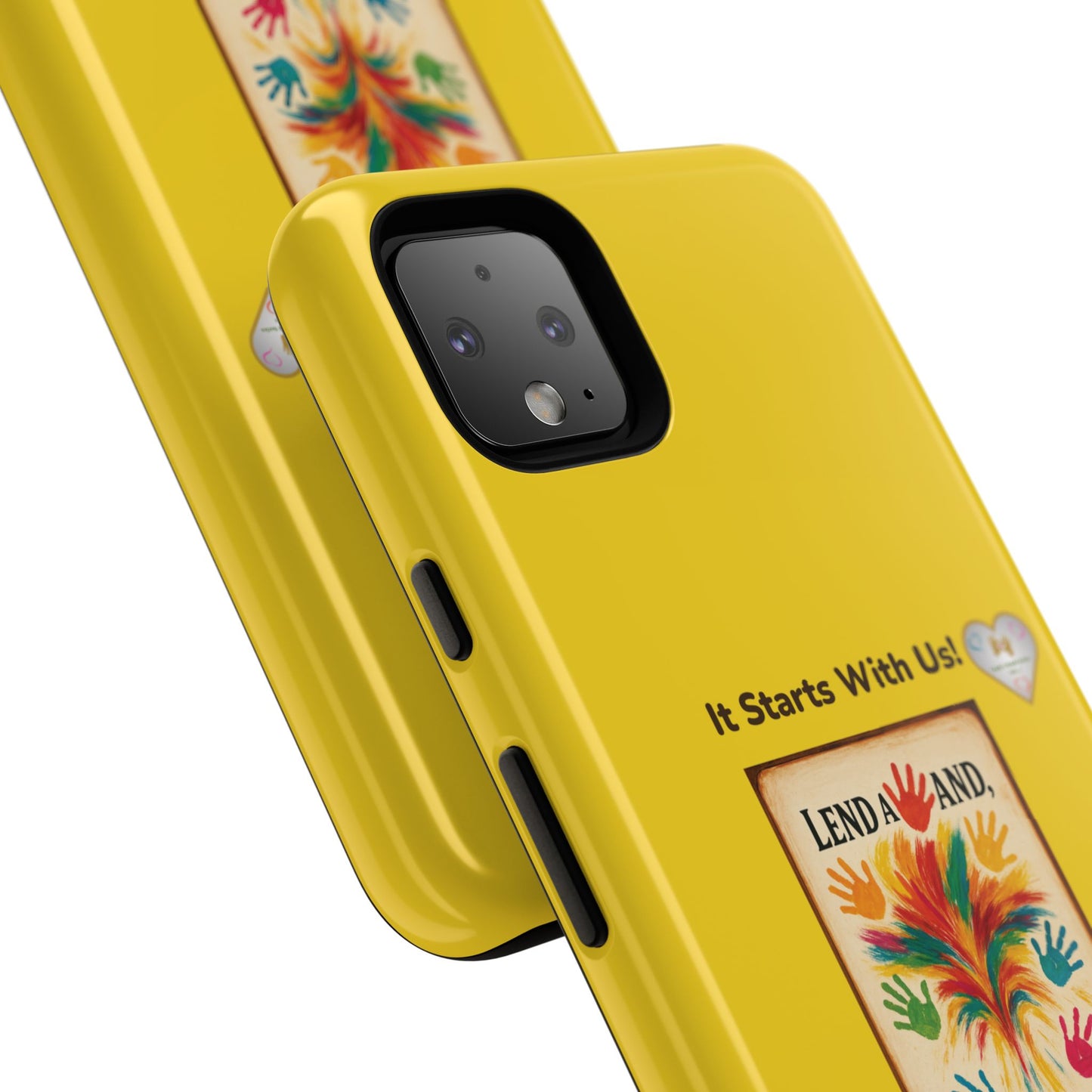 Lend a Hand, Lift a Heart - Phone Case Google Pixel Vol. 2 | "Tech Meets Tenderness."