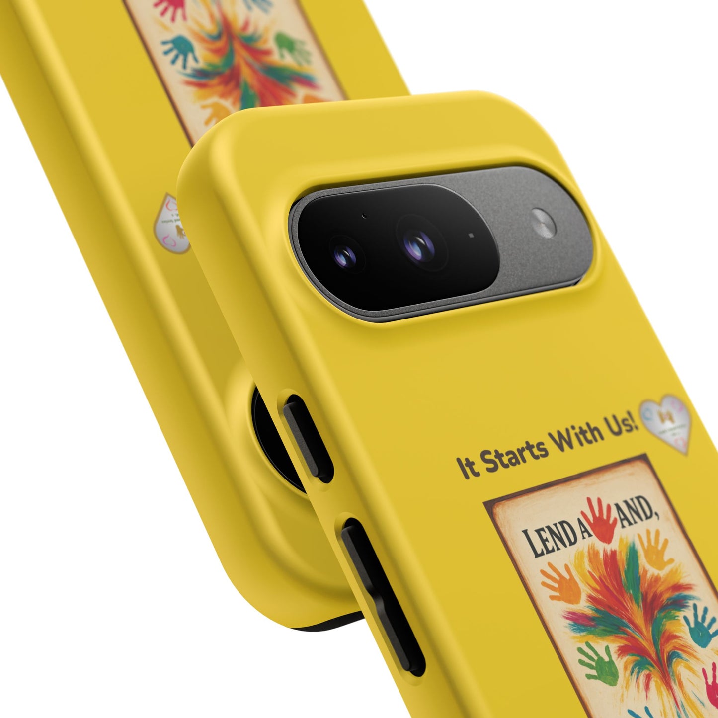 Lend a Hand, Lift a Heart - Phone Case Google Pixel Vol. 2 | "Tech Meets Tenderness."