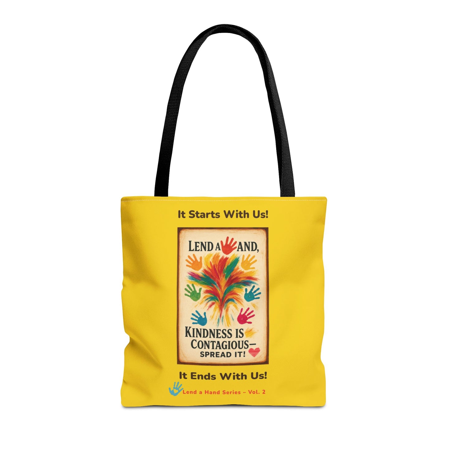 Lend a Hand, Lift a Heart - Tote Vol. 2 | "Tote Kindness. Carry Love."