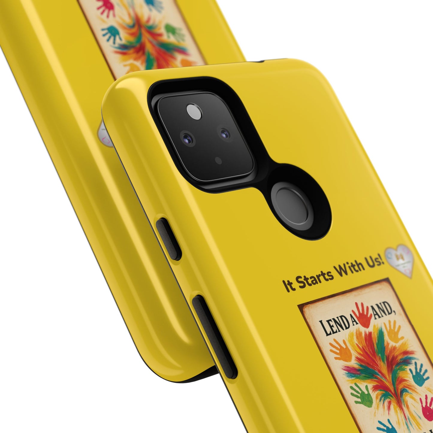 Lend a Hand, Lift a Heart - Phone Case Google Pixel Vol. 2 | "Tech Meets Tenderness."