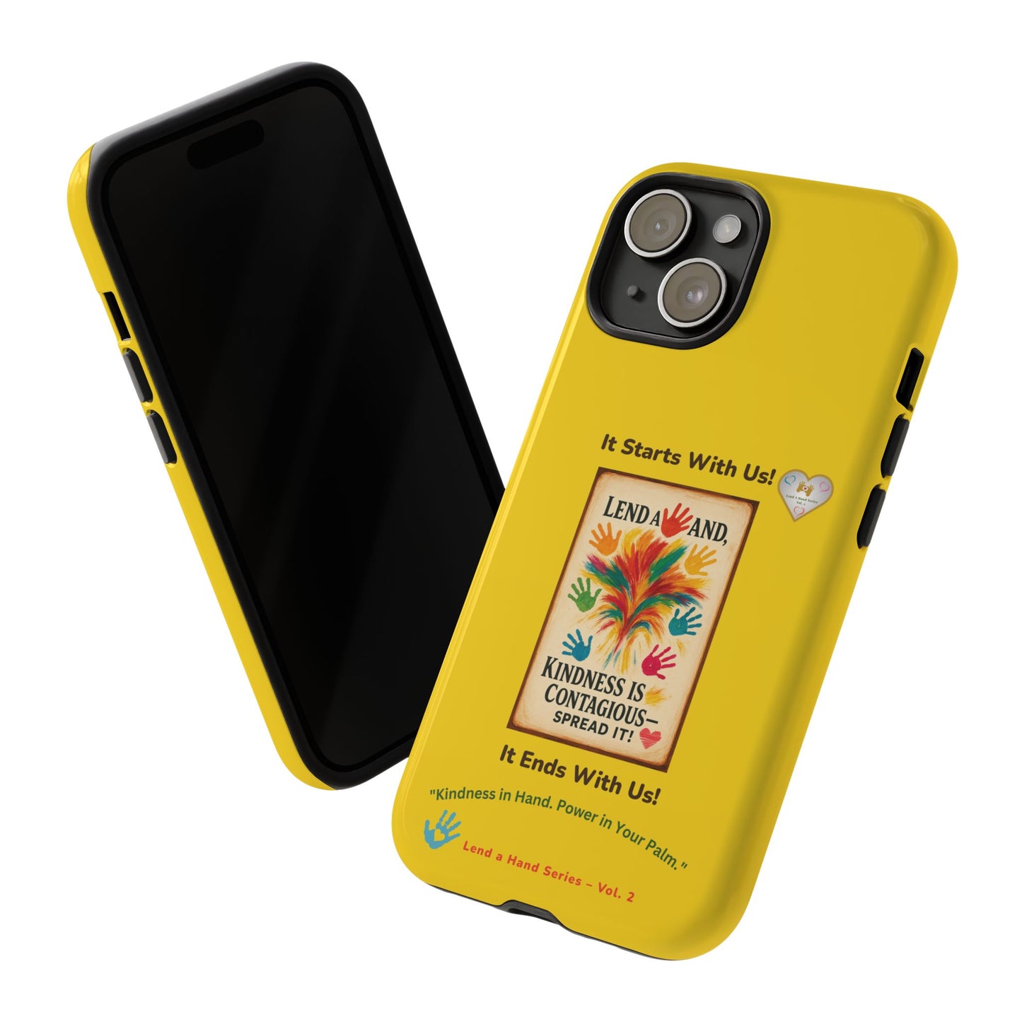 Lend a Hand, Lift a Heart - Phone Case iPhone Vol. 2 | "Kindness in Hand. Power in Your Palm."