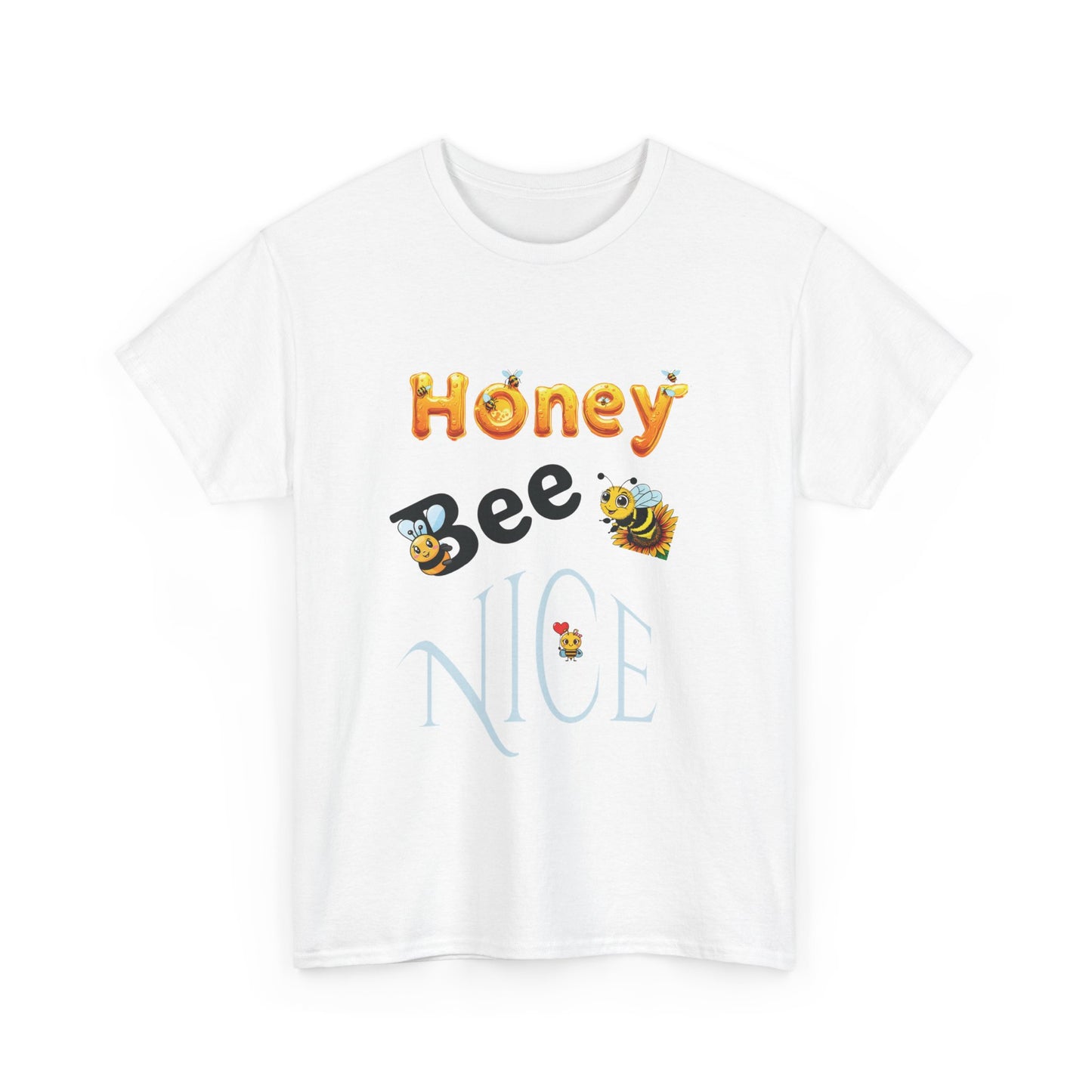 Honey Bee Nice - Heavy Cotton Tee