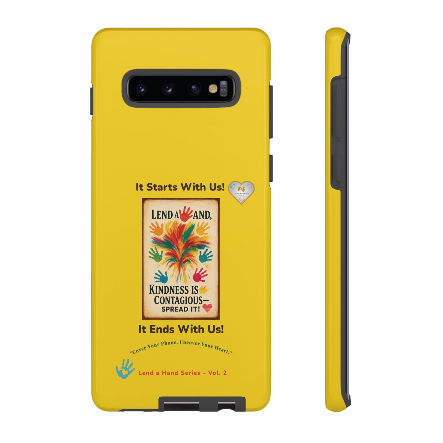 Lend a Hand, Lift a Heart – Phone Case Samsung Vol. 2 | "Cover Your Phone. Uncover Your Heart."