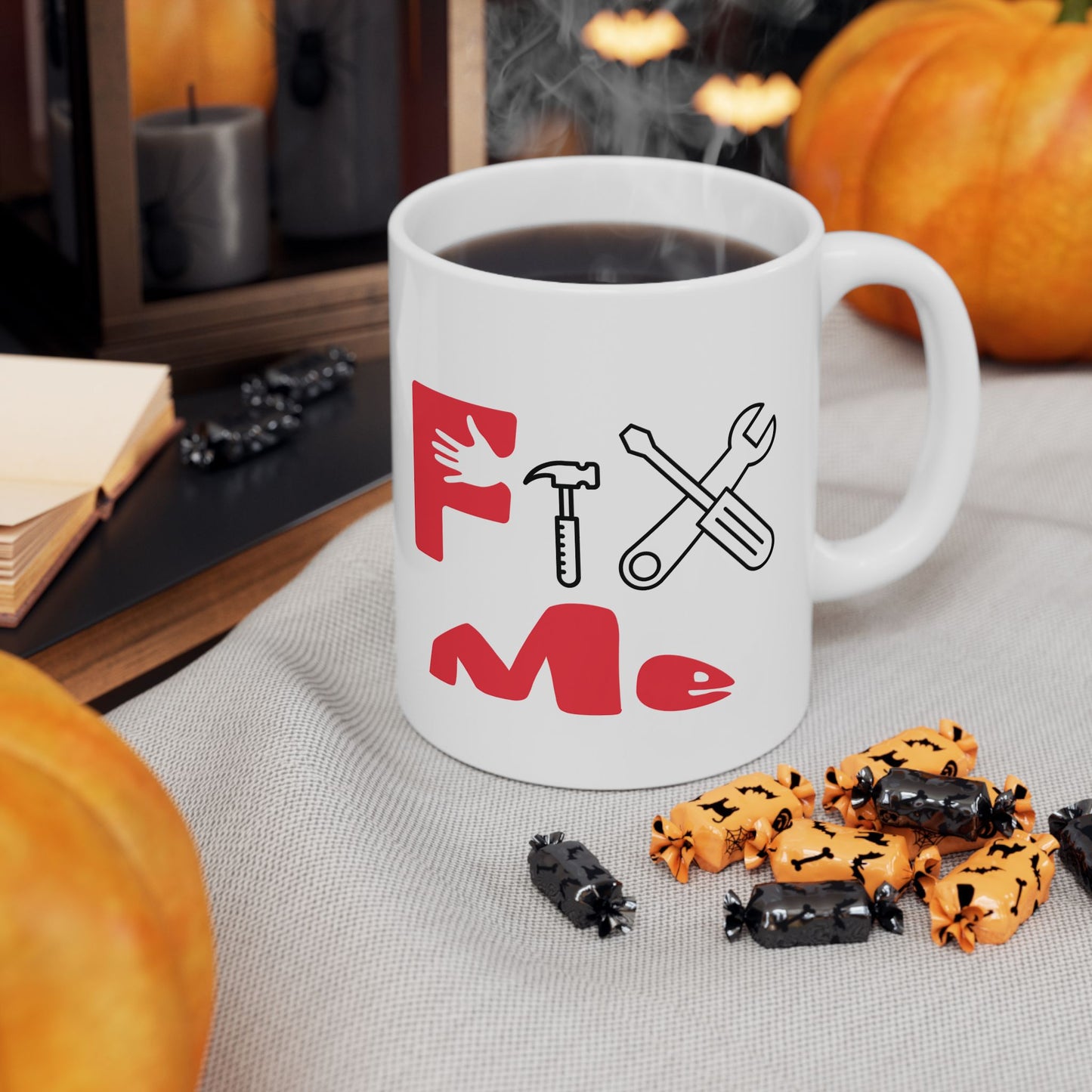 Fix Me (red) - Ceramic Mug