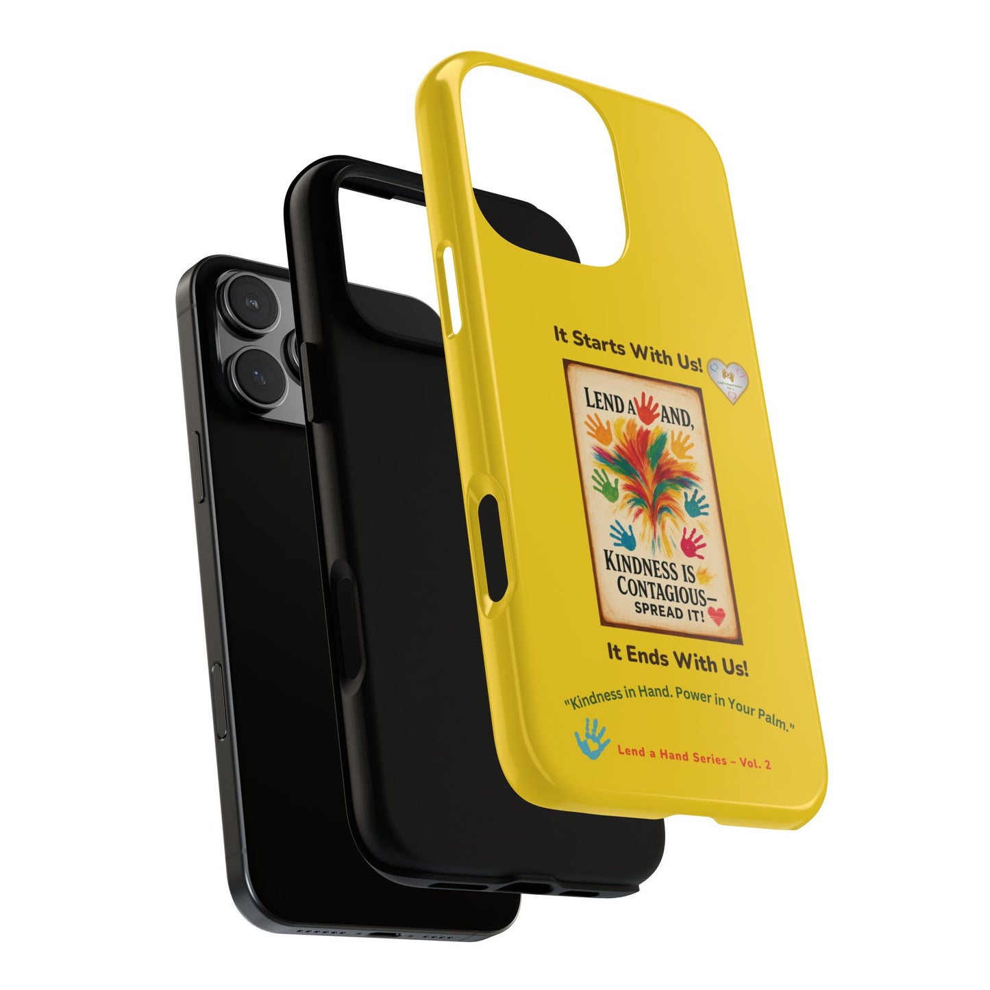 Lend a Hand, Lift a Heart - Phone Case iPhone Vol. 2 | "Kindness in Hand. Power in Your Palm."