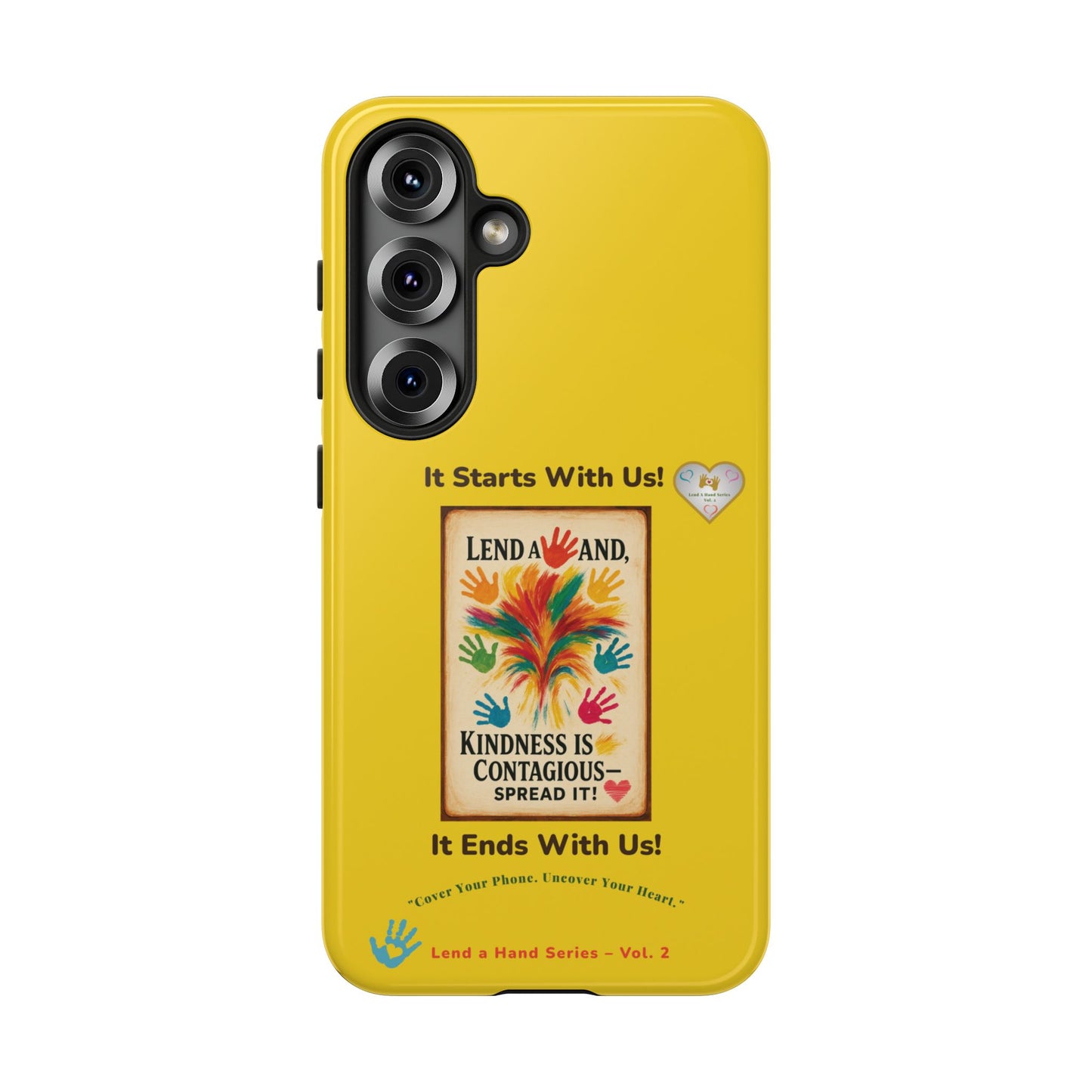 Lend a Hand, Lift a Heart – Phone Case Samsung Vol. 2 | "Cover Your Phone. Uncover Your Heart."
