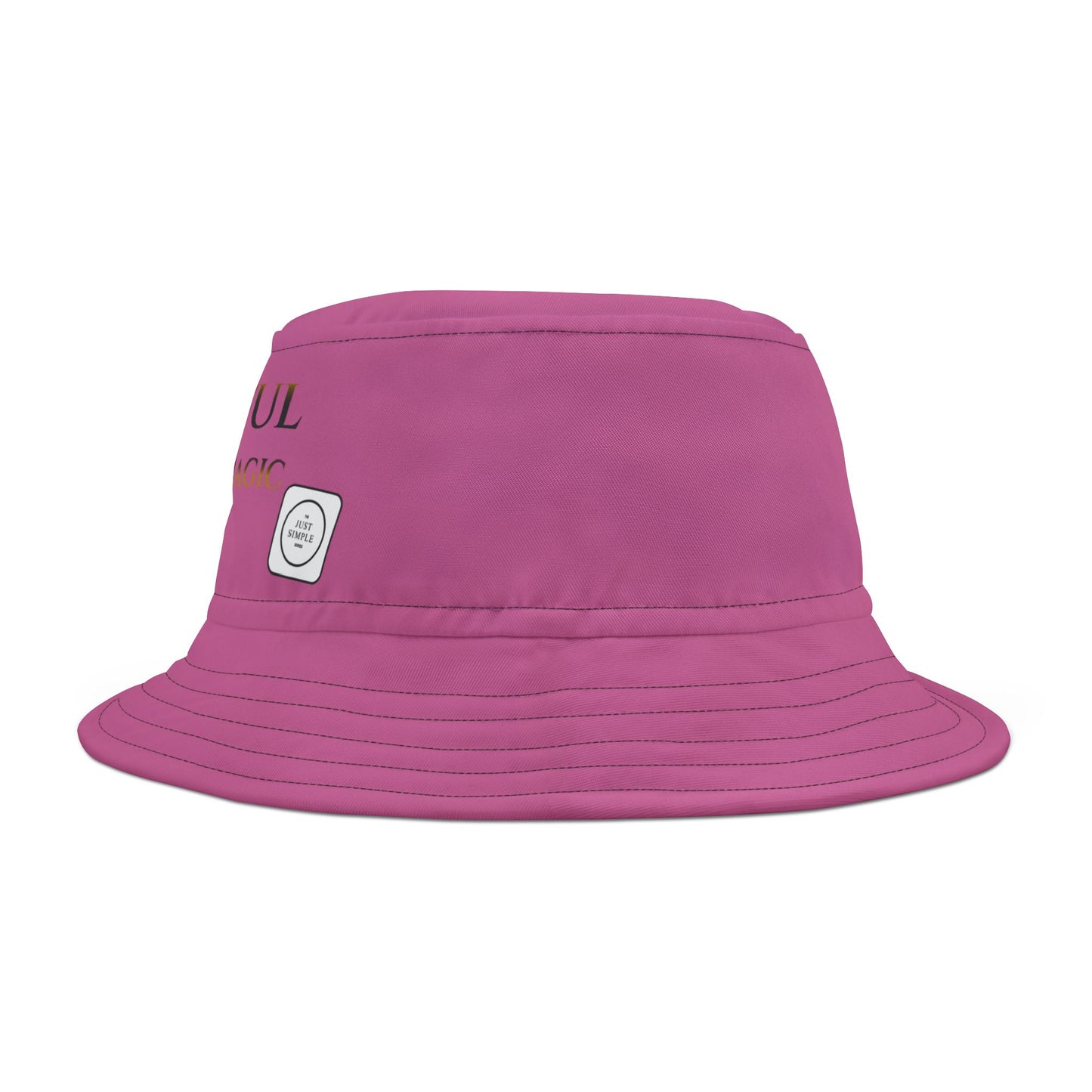 Grateful, Own Your Magic - Unisex Bucket Hat (pink) | The Just Simple Series