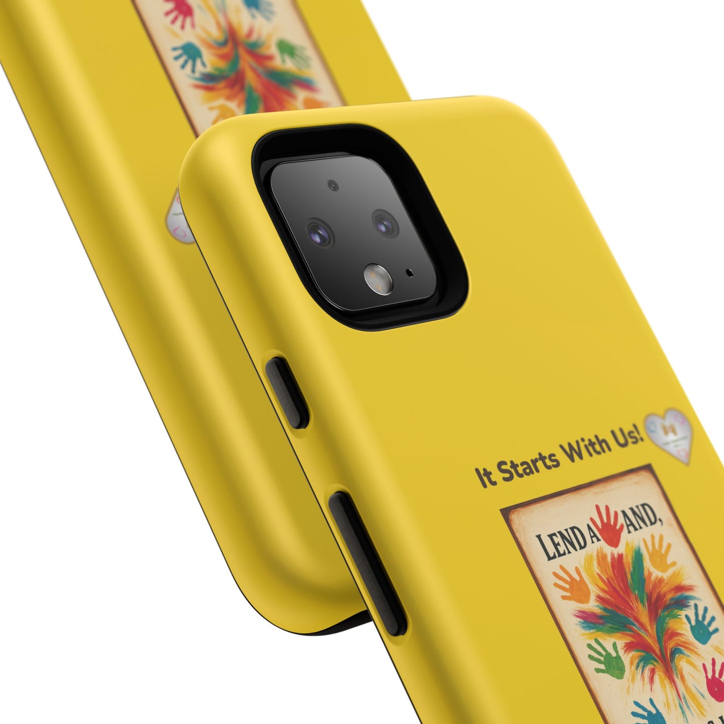Lend a Hand, Lift a Heart - Phone Case Google Pixel Vol. 2 | "Tech Meets Tenderness."