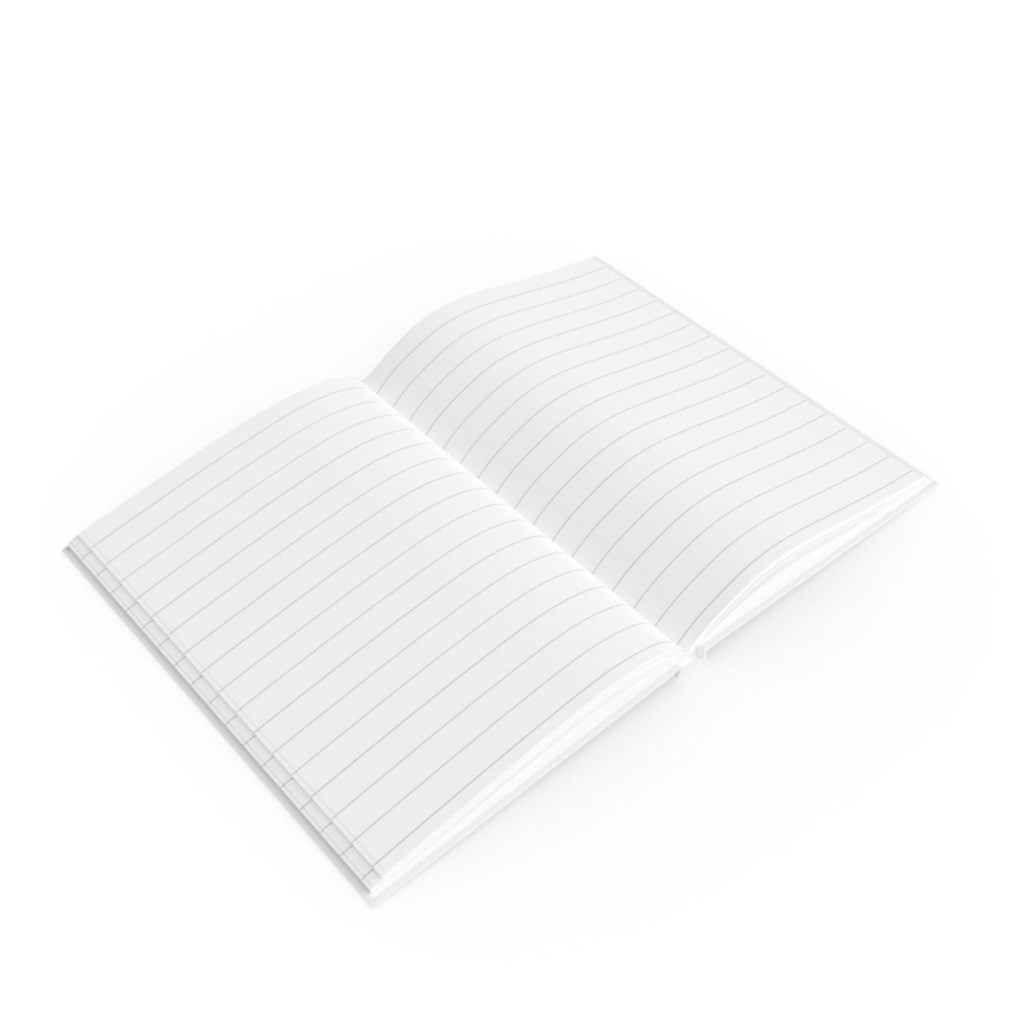 Think Victory (black & red) - Personalized Hard Backed Journal