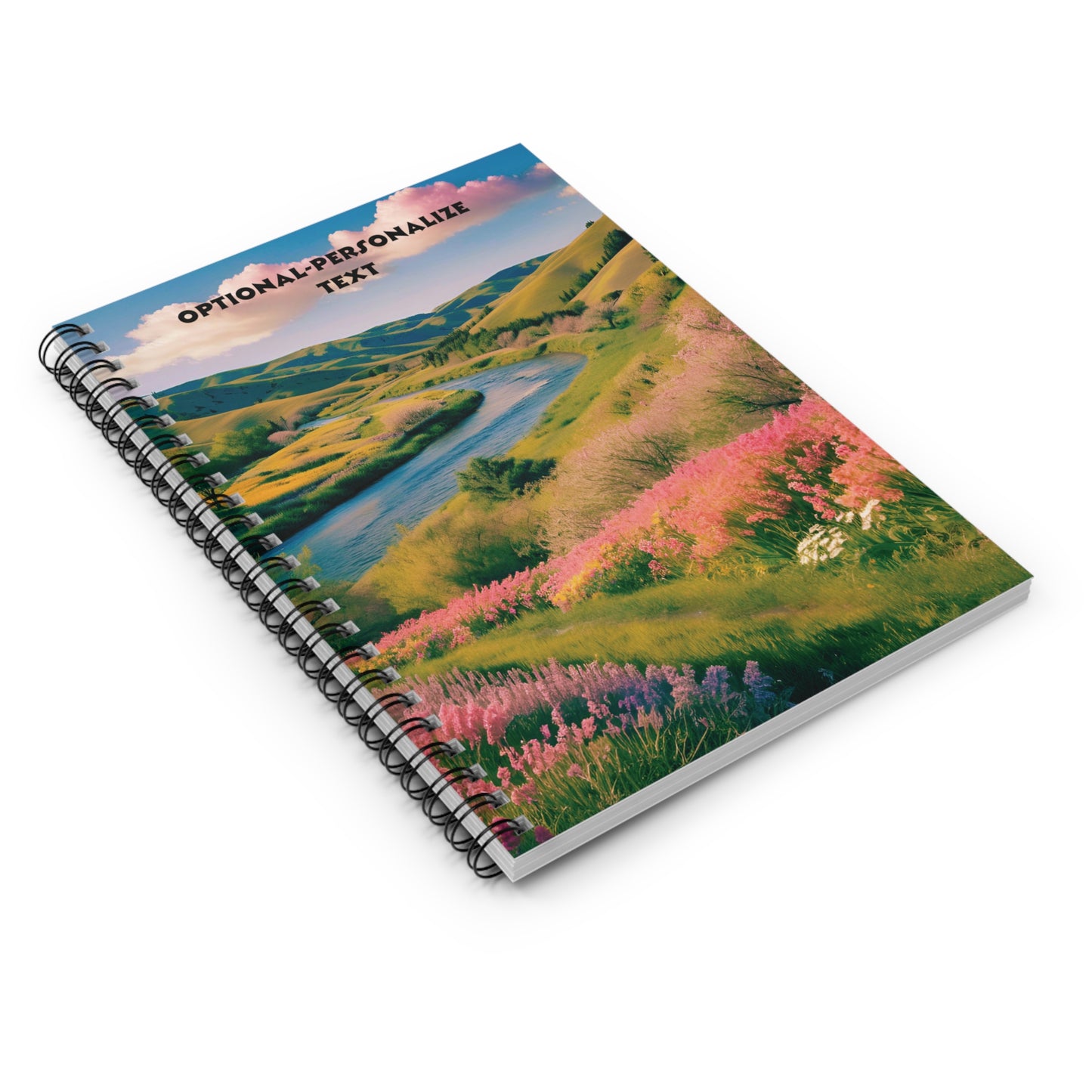 Countryview - Personalized Spiral Notebook
